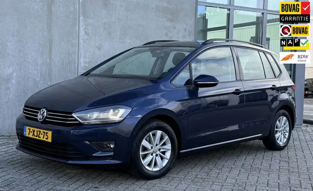 Volkswagen Golf Sportsvan 1.2 TSI AUT Blauw 2014 PANO|LED