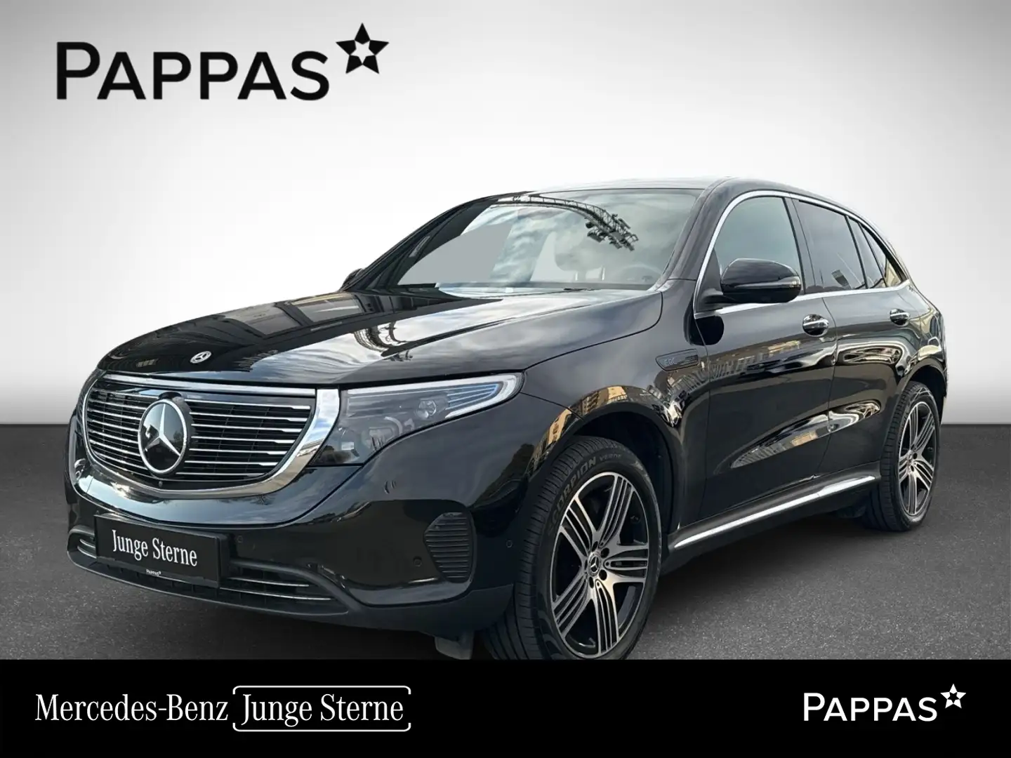 Mercedes-Benz EQC 400 4MATIC Sitzklima SHD LED HUD Cam Distr Schwarz - 1