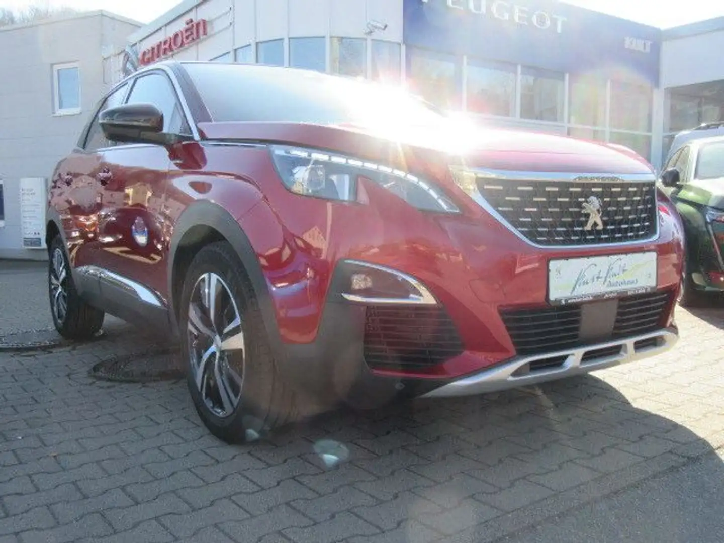 Peugeot 3008 GT-Line PT130*SHZ*Navi*Kamera* Rot - 1
