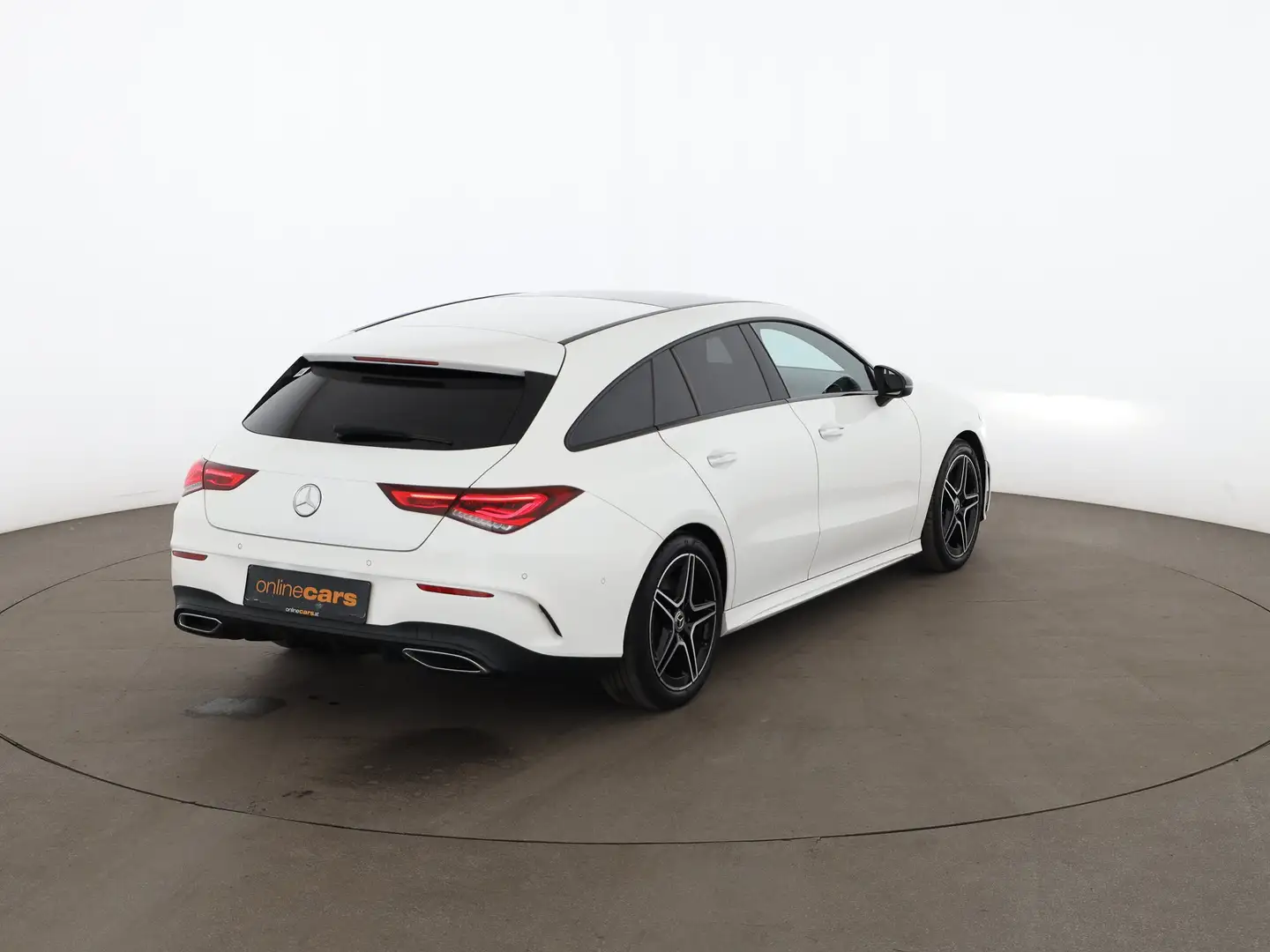 Mercedes-Benz CLA 220 d SB AMG-Line Aut LED SKY RADAR LEDER Weiß - 2