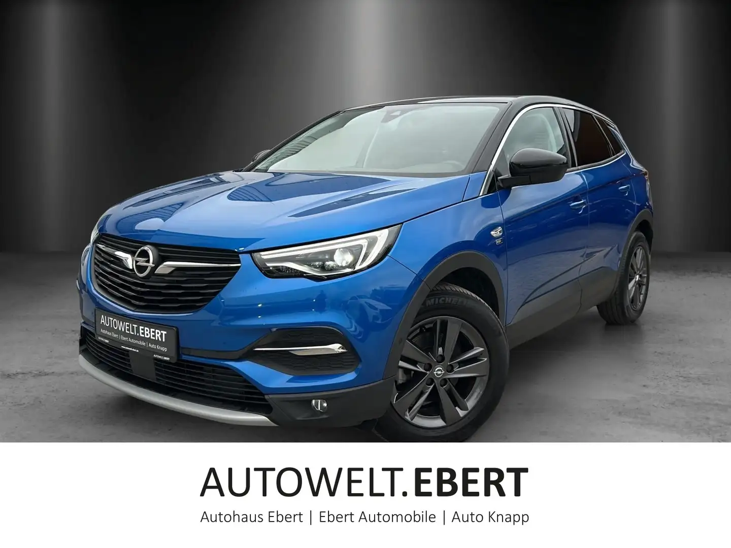 Opel Grandland X 2.0 Aut./LED/ACC/AHK/KAMERA/NAVI/SHZ Blu/Azzurro - 1