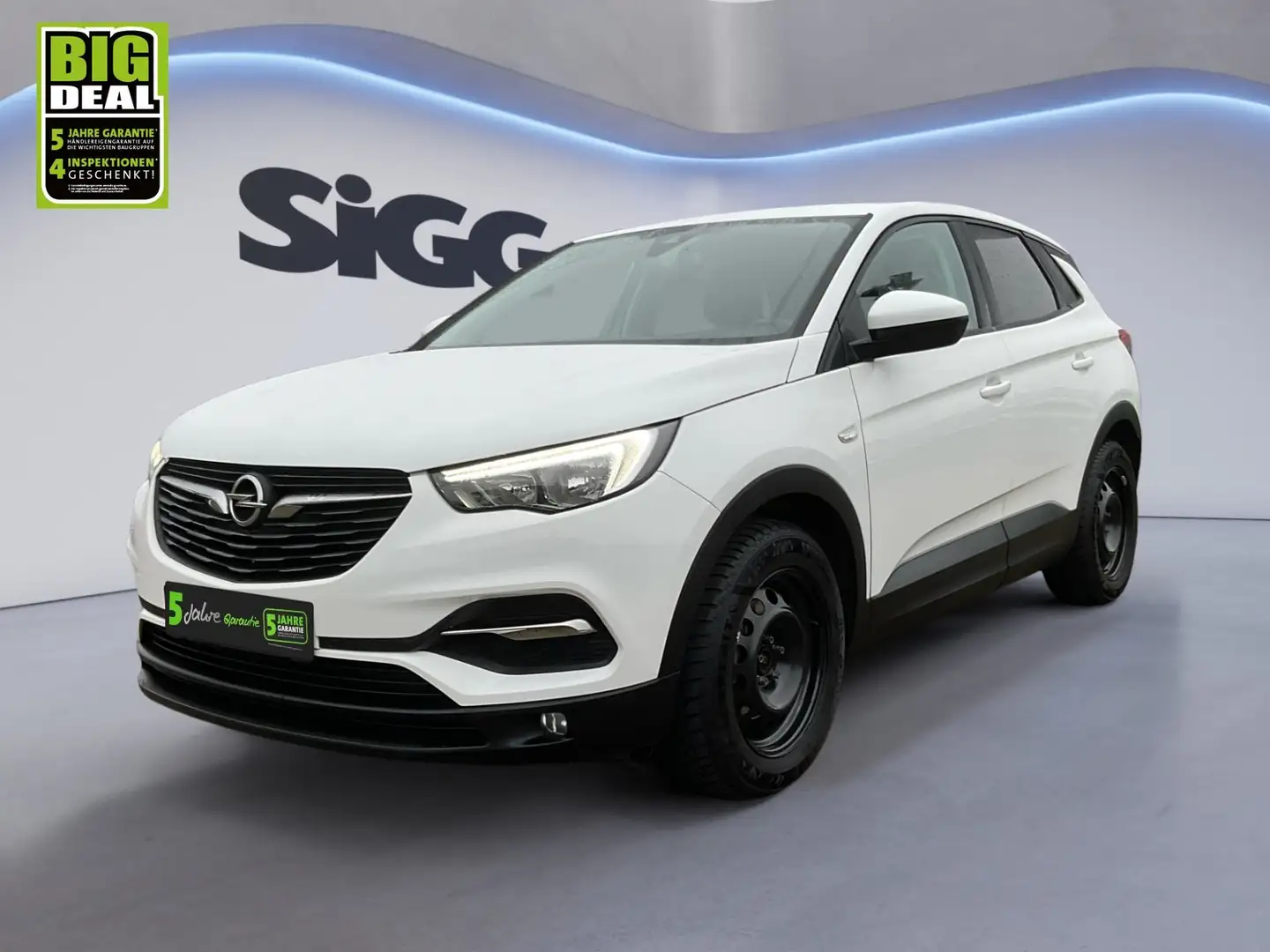Opel Grandland X 1.2 Turbo Automatik Kamera DAB+ Weiß - 2