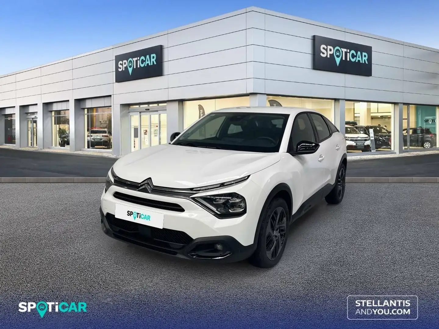 Citroen C4 Hybrid Plus eDSC6 135 Blanc - 1