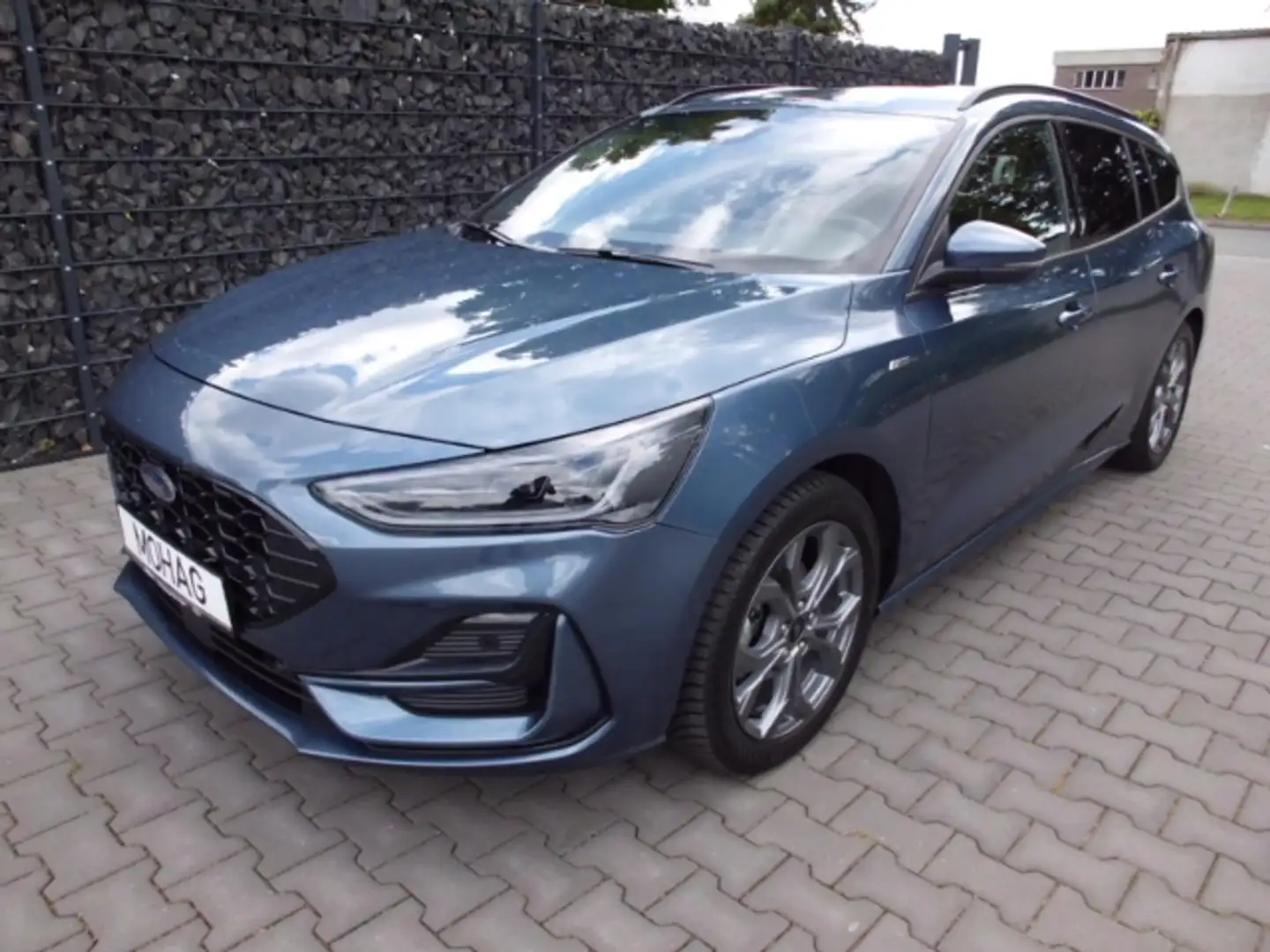 Ford Focus Turnier ST-Line 1.0 EcoBoost Mild-Hybrid EU6d Navi Blau - 1