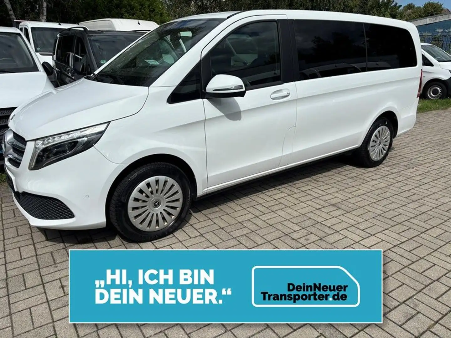 Mercedes-Benz V 220 V220 Lang 4 Matic|LED|DISTRO|2,5tAHK|STDHZ|SERV. Weiß - 1