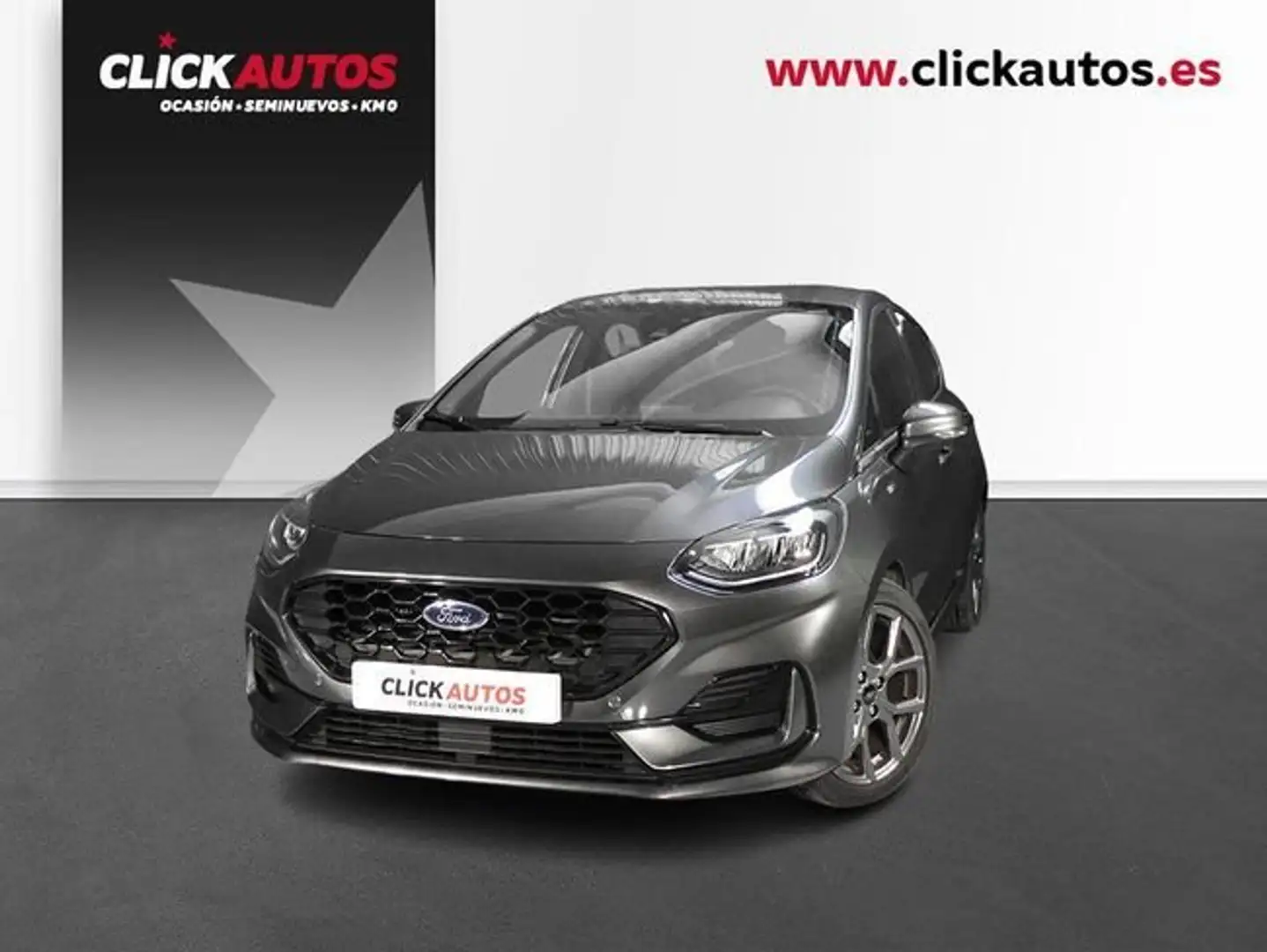 Ford Fiesta 1.0 Ecoboost 125CV MHEV STLine Gris - 1