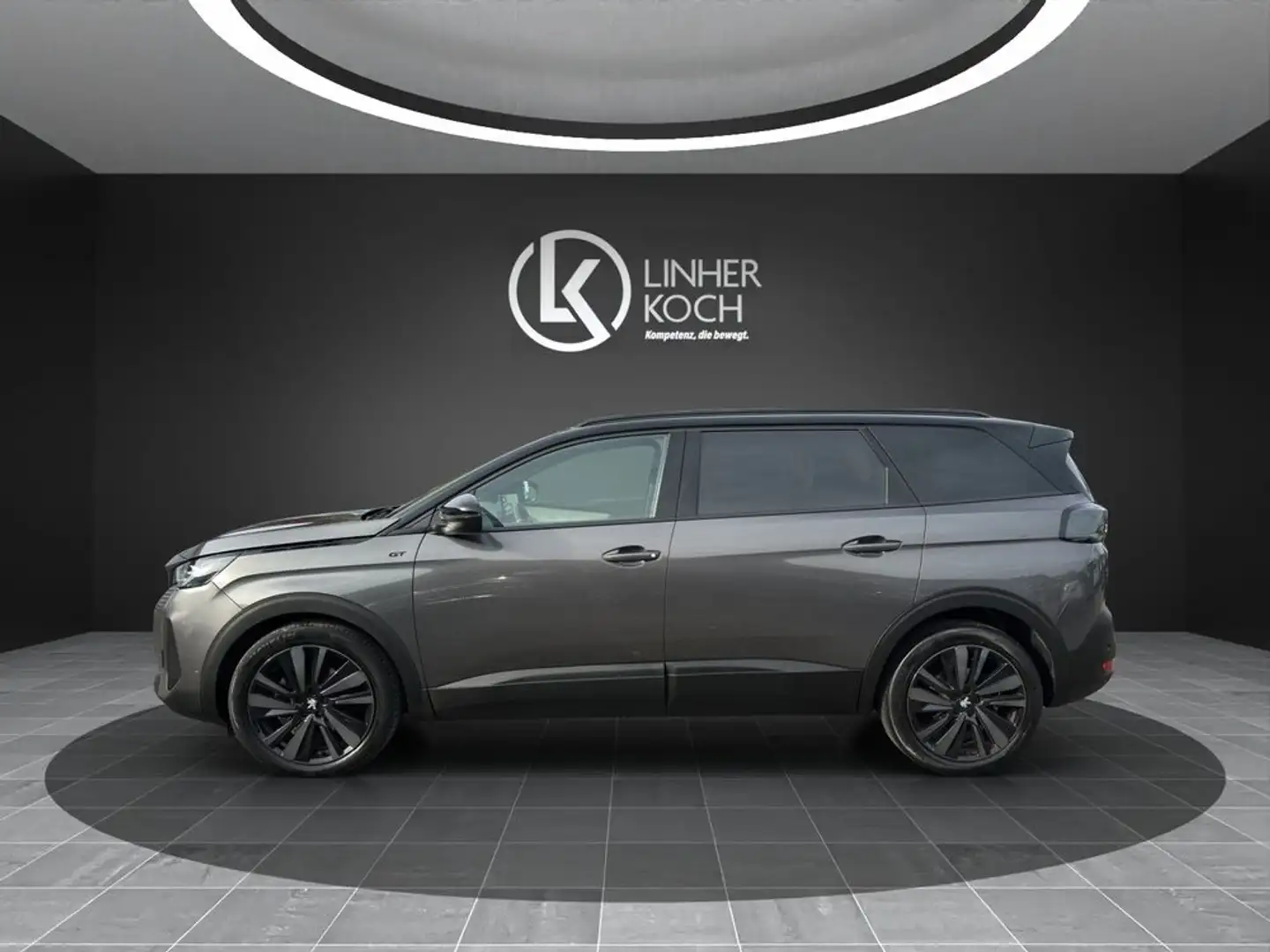 Peugeot 5008 GT BlueHDI130 Aut. ''19ZOLL+BLACKTONE+360GRAD'' Grijs - 2