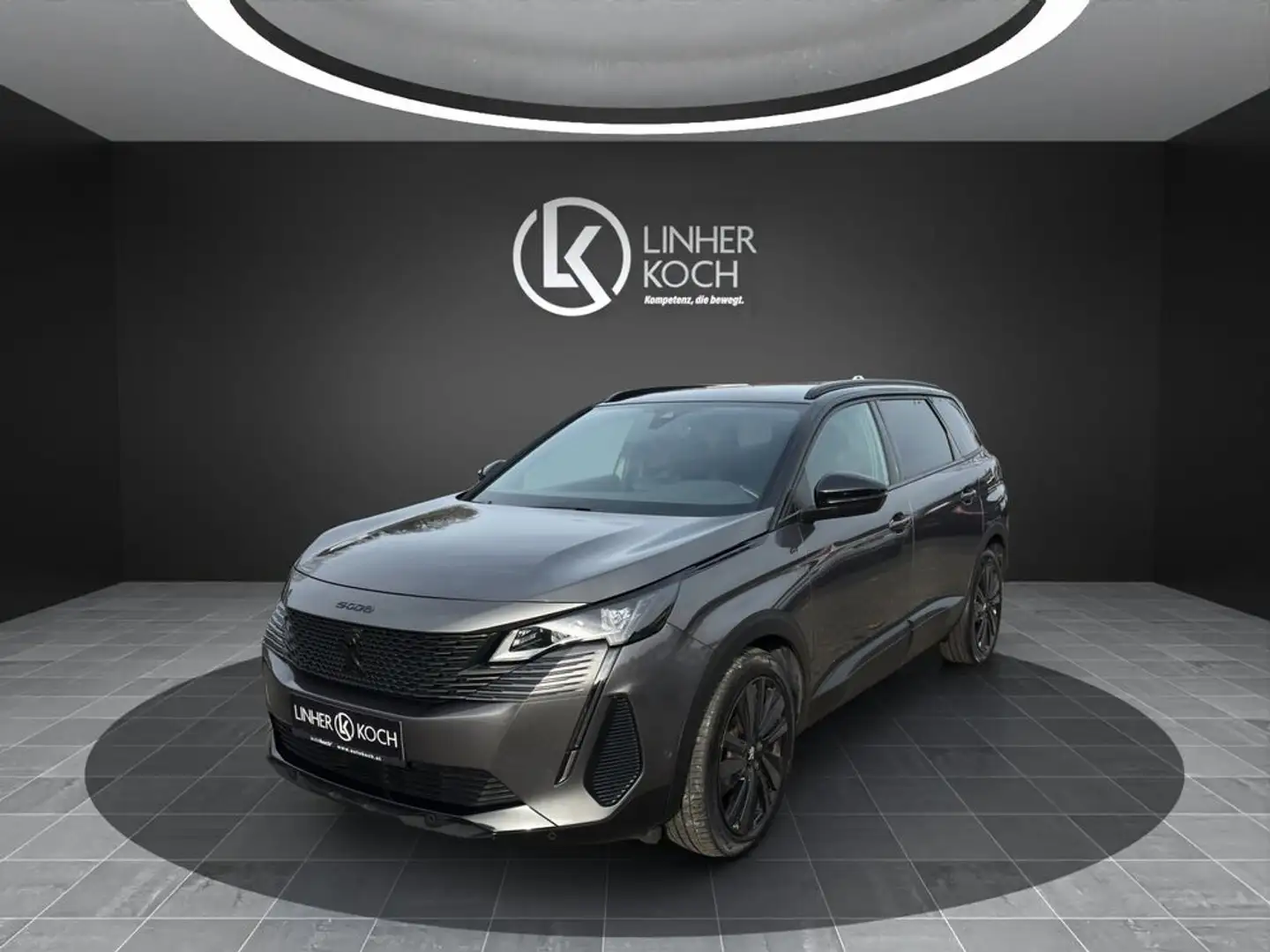 Peugeot 5008 GT BlueHDI130 Aut. ''19ZOLL+BLACKTONE+360GRAD'' Gris - 1