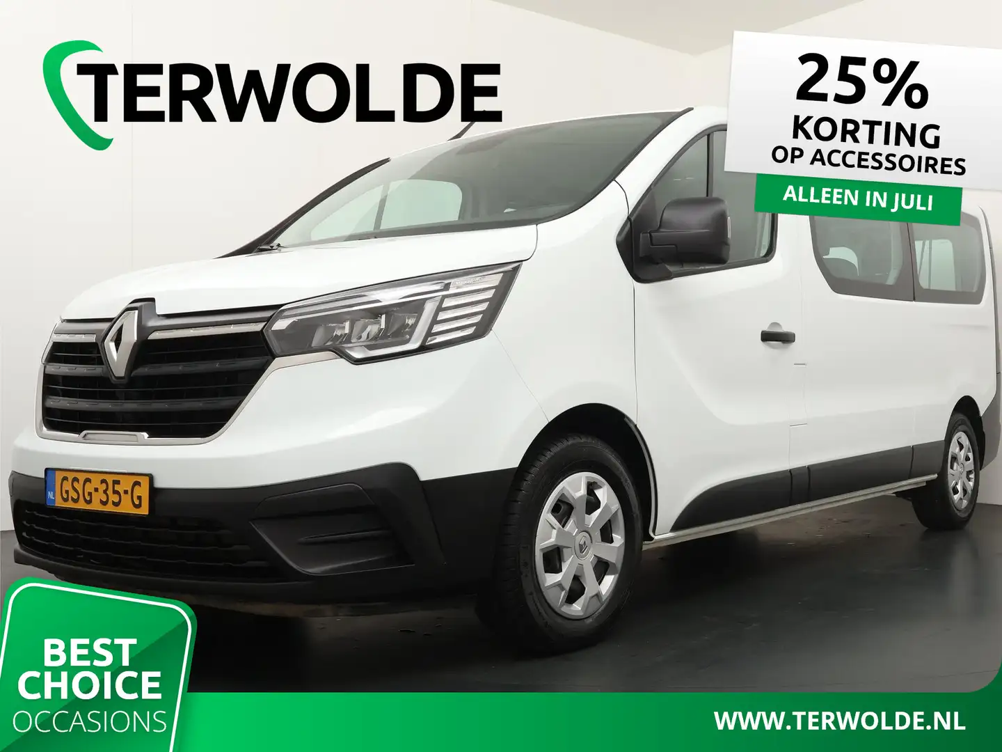 Renault Trafic Combi Life L2 Blue dCi 110 S&S | 9 Persoons | Wit - 1