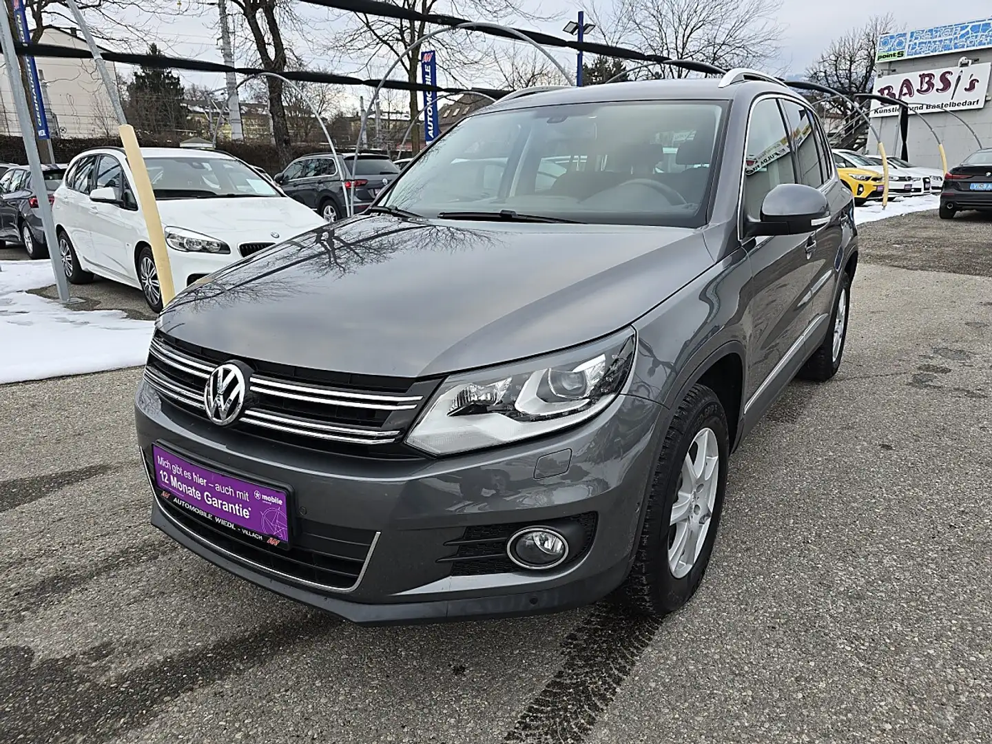 Volkswagen Tiguan 2,0 TDI BMT 4Motion Karat *AHK* Grau - 1