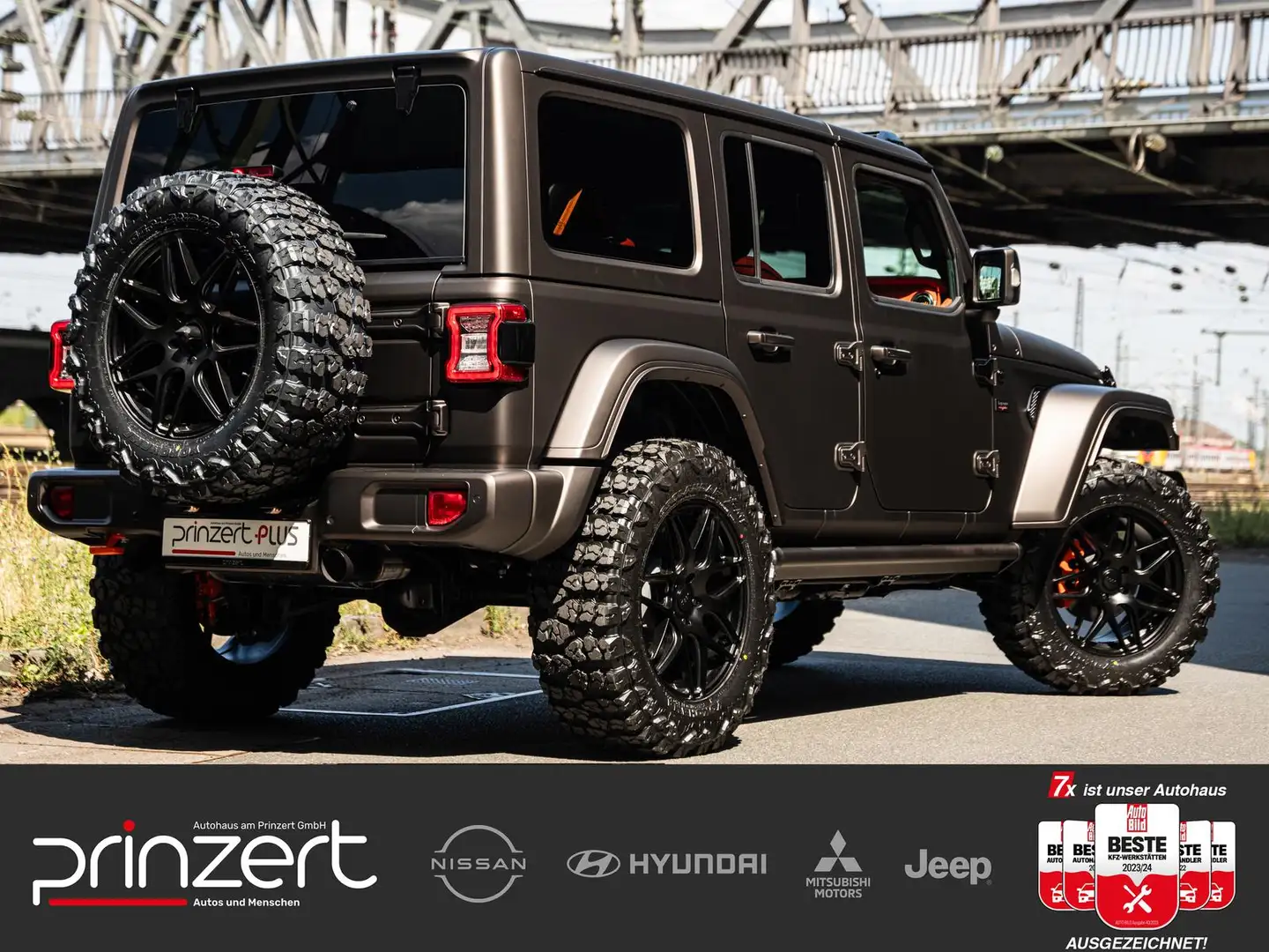 Jeep Wrangler 2.0 ULTIMA-Meisterstück !!!"h. grade"!!! Braun - 2