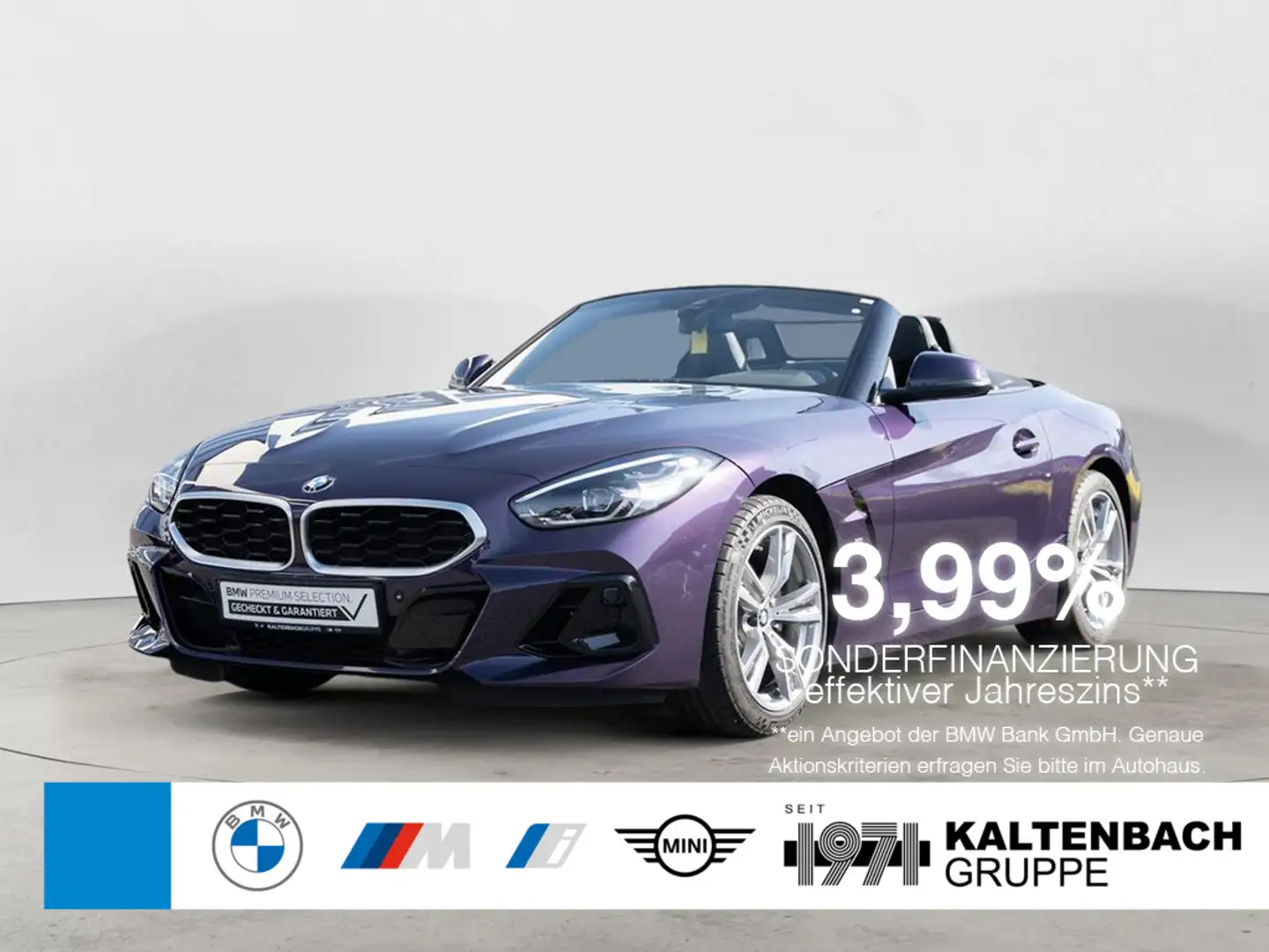 BMW Z4 sDrive 20i M-Sport LED NAVI LEDER KEYLESS Violett - 1