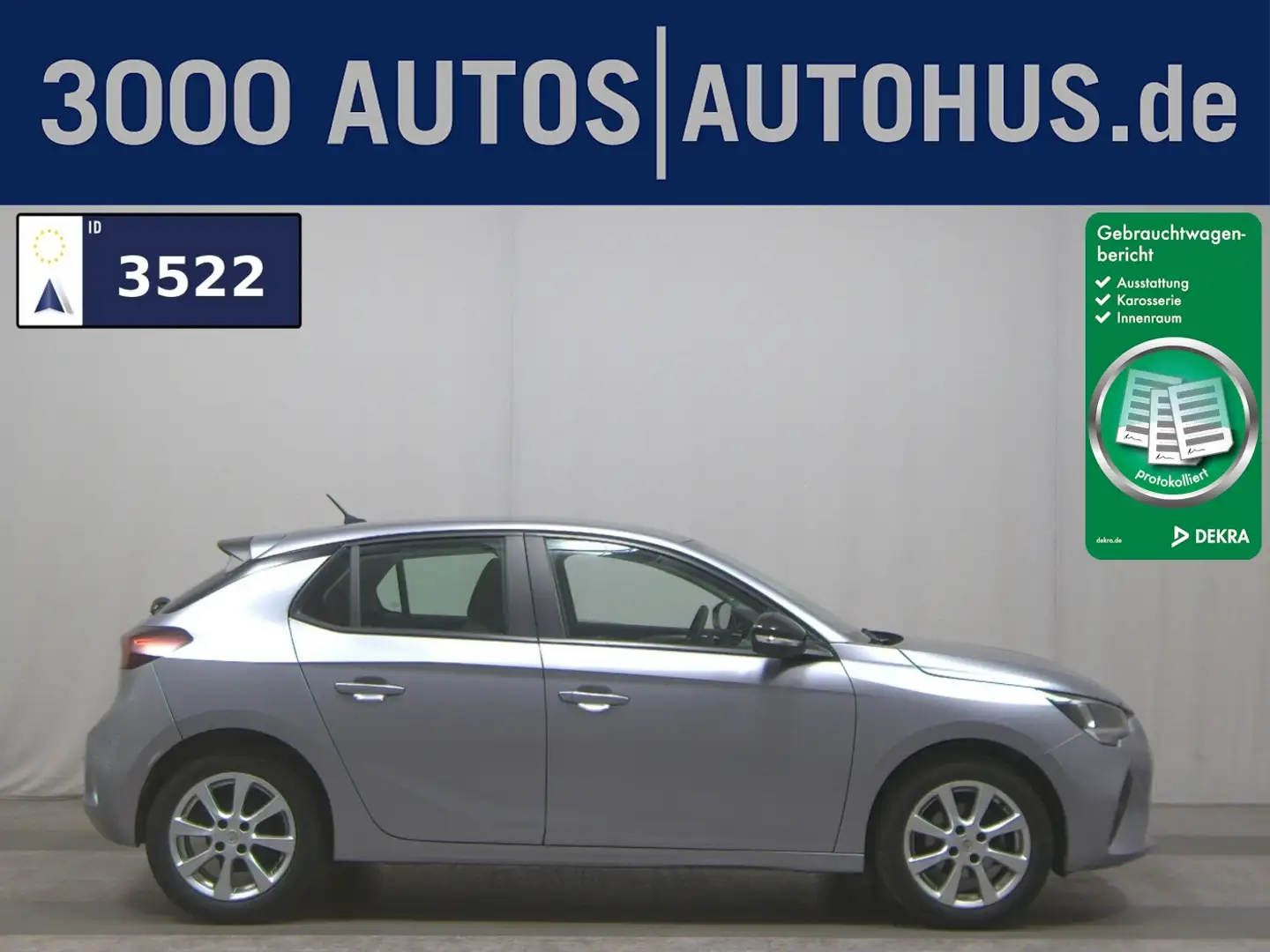 Opel Corsa 1.2 Edition DAB Klima ALU Grau - 1