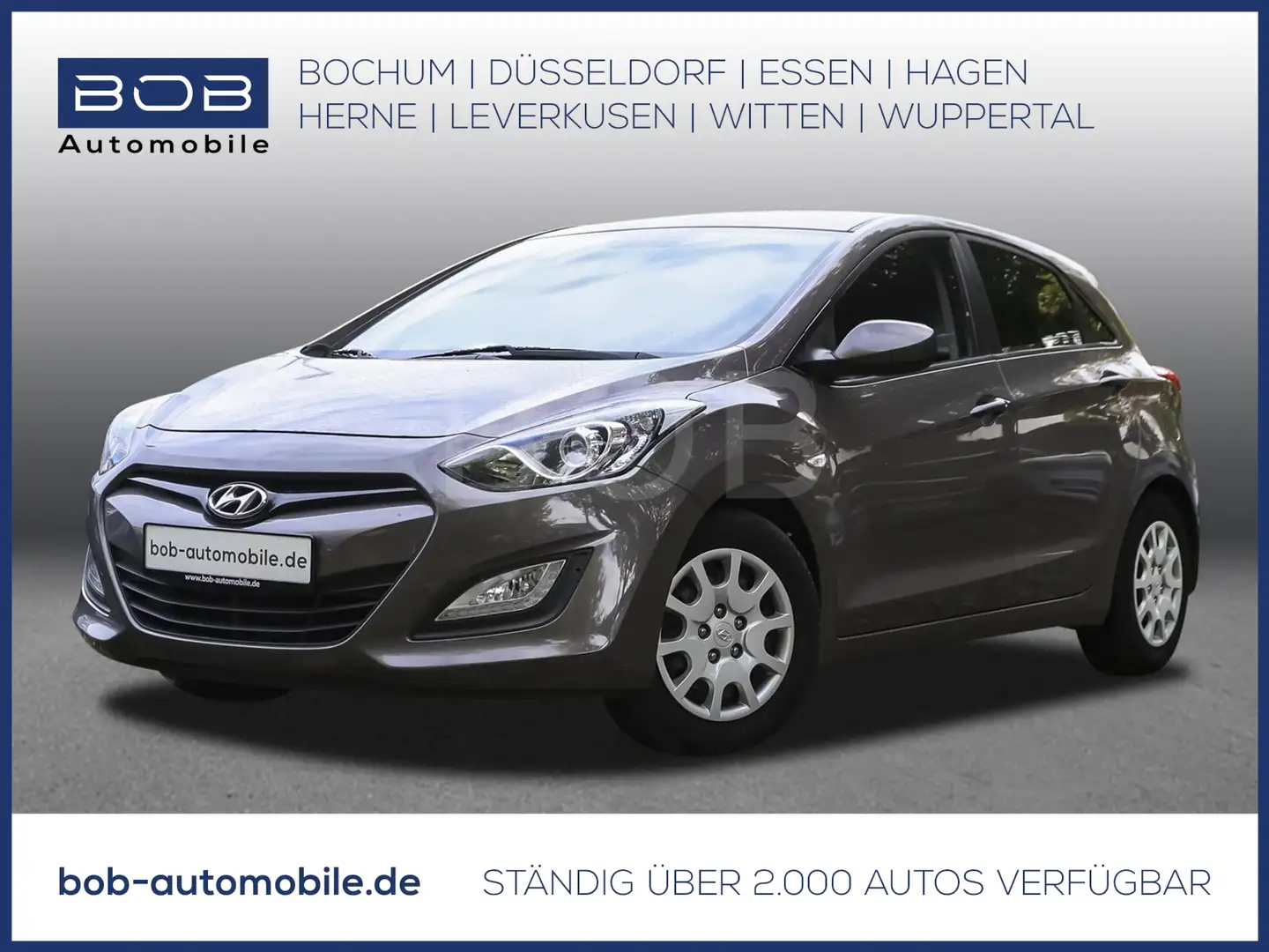 Hyundai i30 1.4 Classic 1.Hand PDC , AHK, Scheckheft Brun - 1