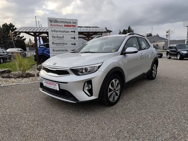 Kia Stonic 1,0 TGDI GPF ISG Silber