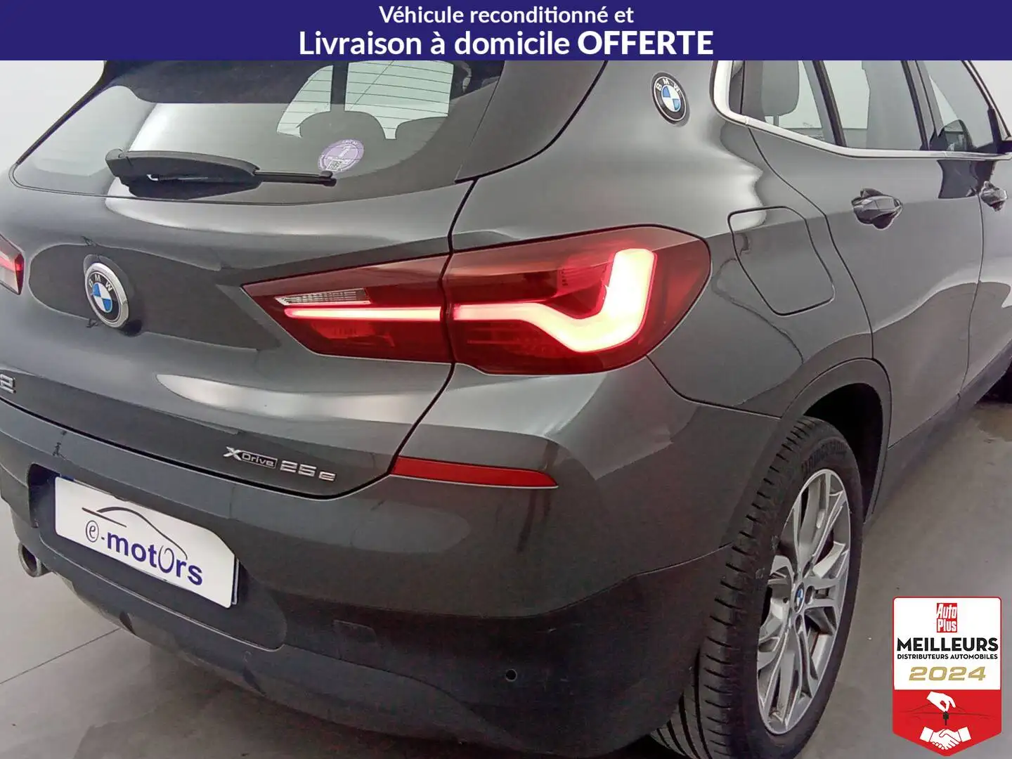 BMW X2 X2 xDrive 25e 220 BVA6 Design +GPS Weiß - 2