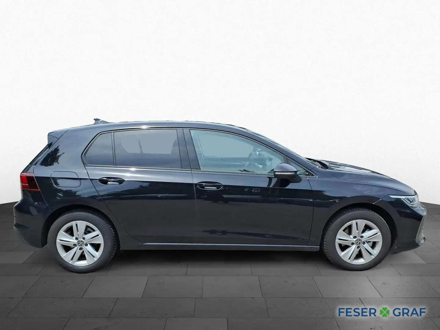 Volkswagen Golf VIII 1.5 eTSI DSG LIFE NAVI KAM APP GJR SHZ Schwarz - 2