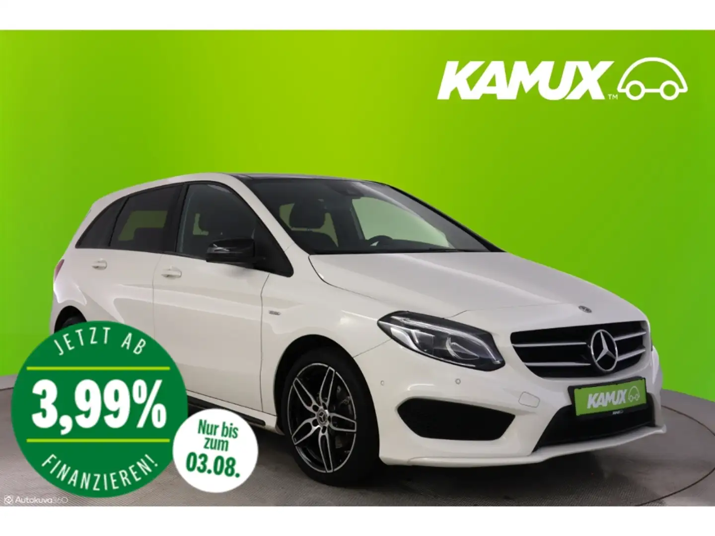 Mercedes-Benz B 200 7G-DCT AMG Line+LED+NAVI+PANO+KAMERA Biały - 1