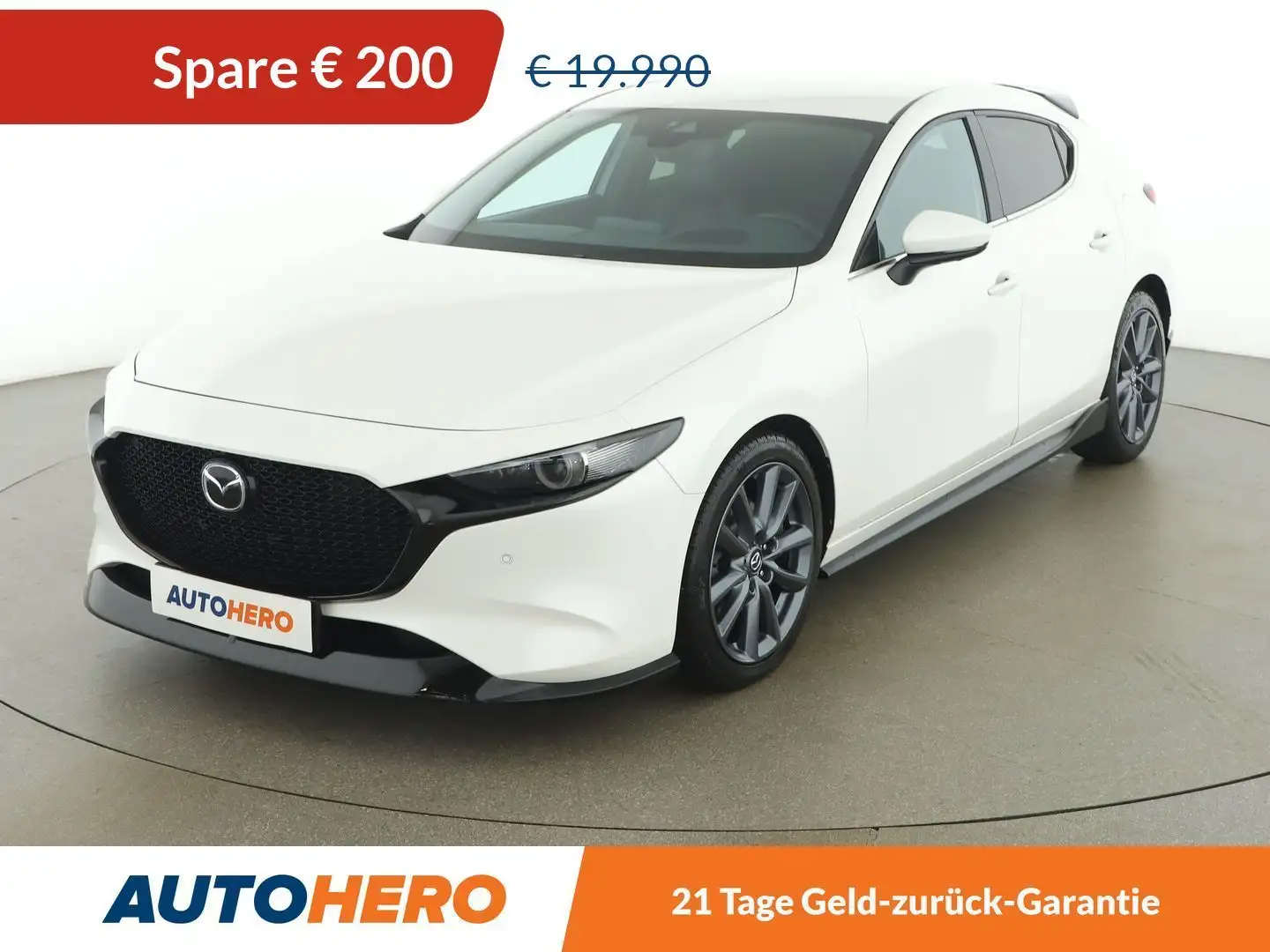 Mazda 3 2.0 Comfort + *LED*ACC*HUD*360*SPUR*TOT* Белый - 1