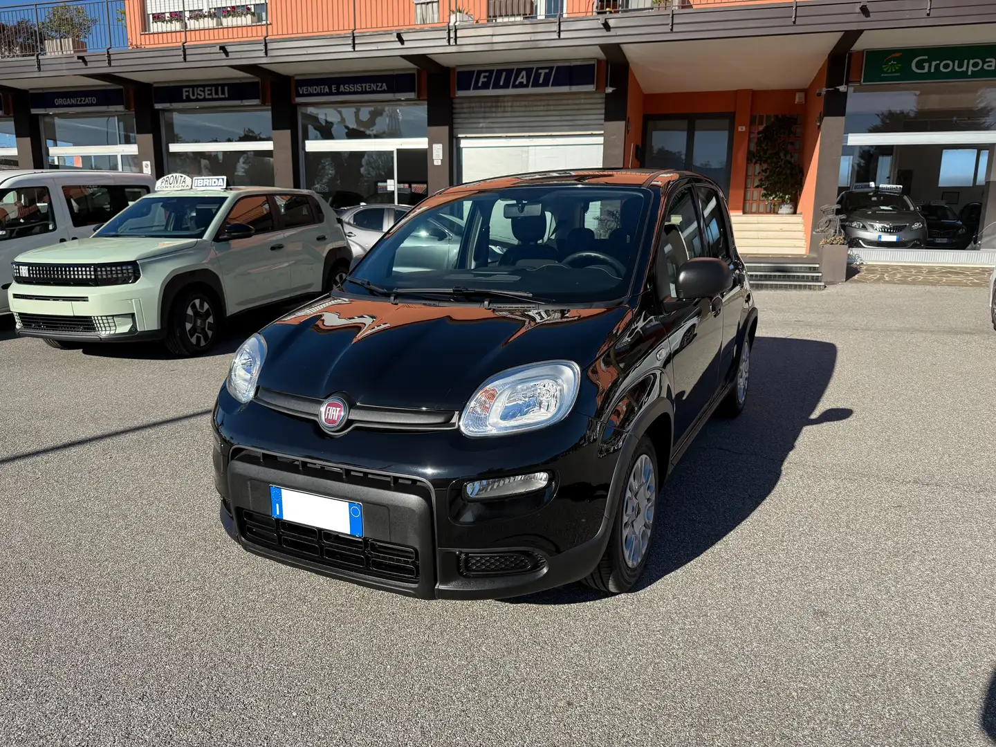 Fiat Panda Panda 1.0 Hybrid 70cv Easy Nero - 1