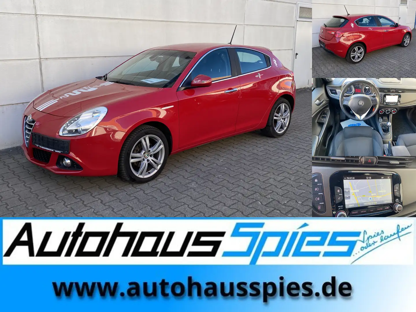 Alfa Romeo Giulietta 1.4 TB 16V Turismo Rot - 1