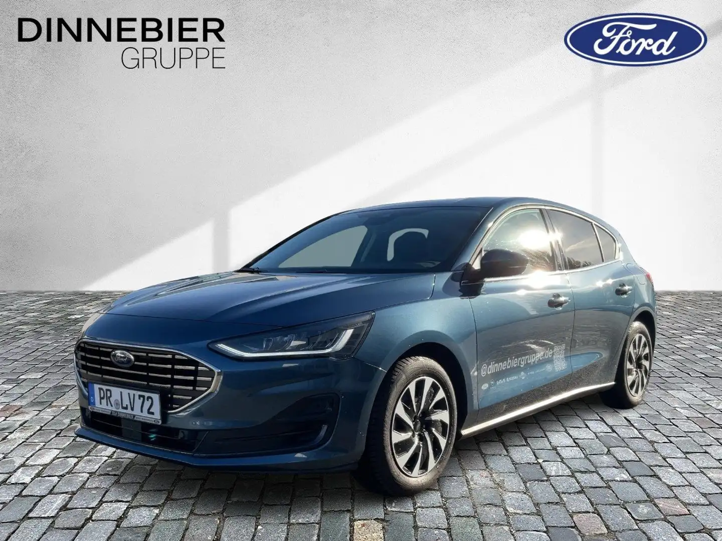 Ford Focus Titanium X LED+Navi+Kamera+Winterpaket Blau - 2