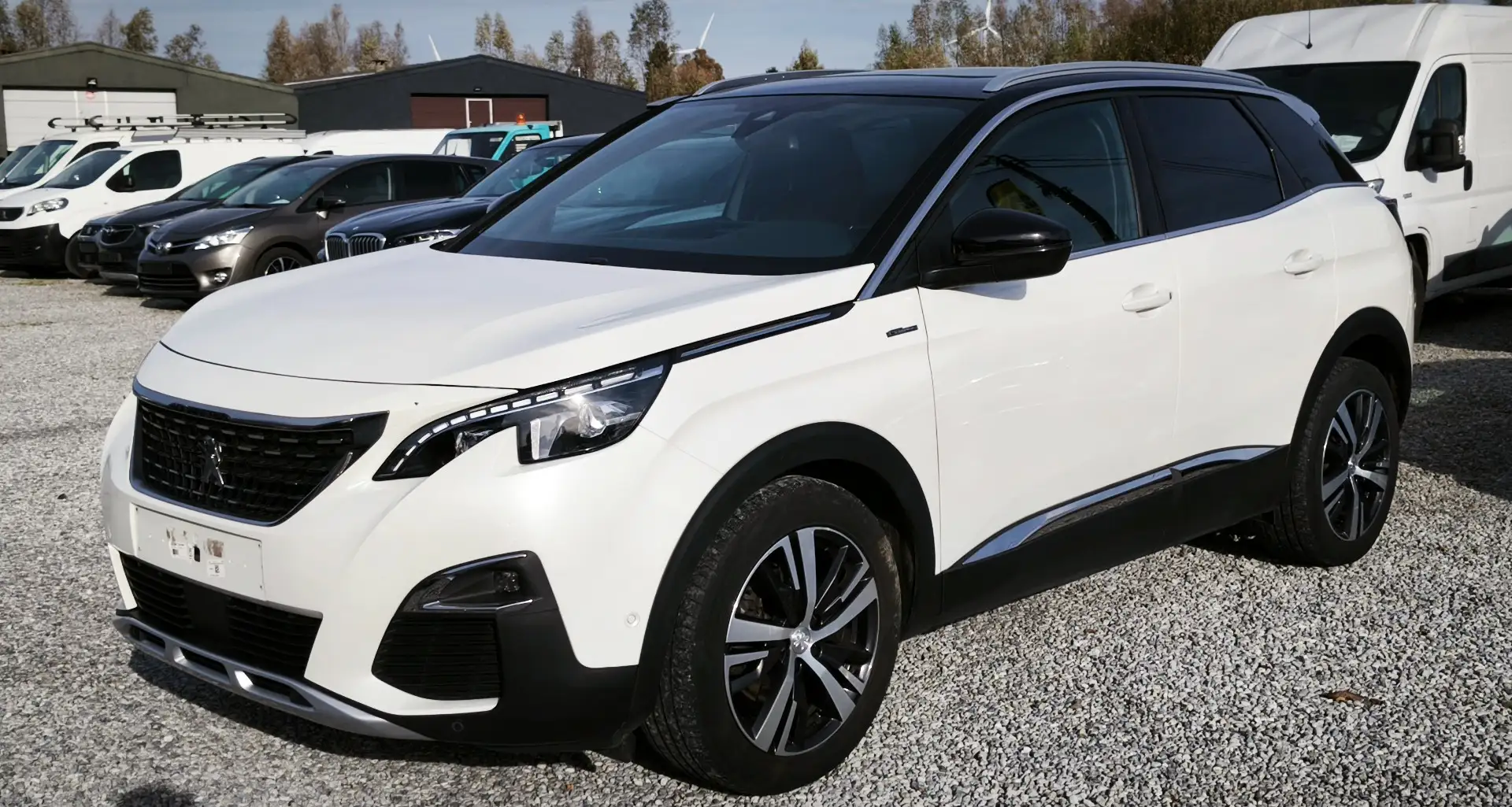 Peugeot 3008 GT Line_1.5 BlueHDi(130CH)_2020💢EU.6D_AUTOM💢 Wit - 1