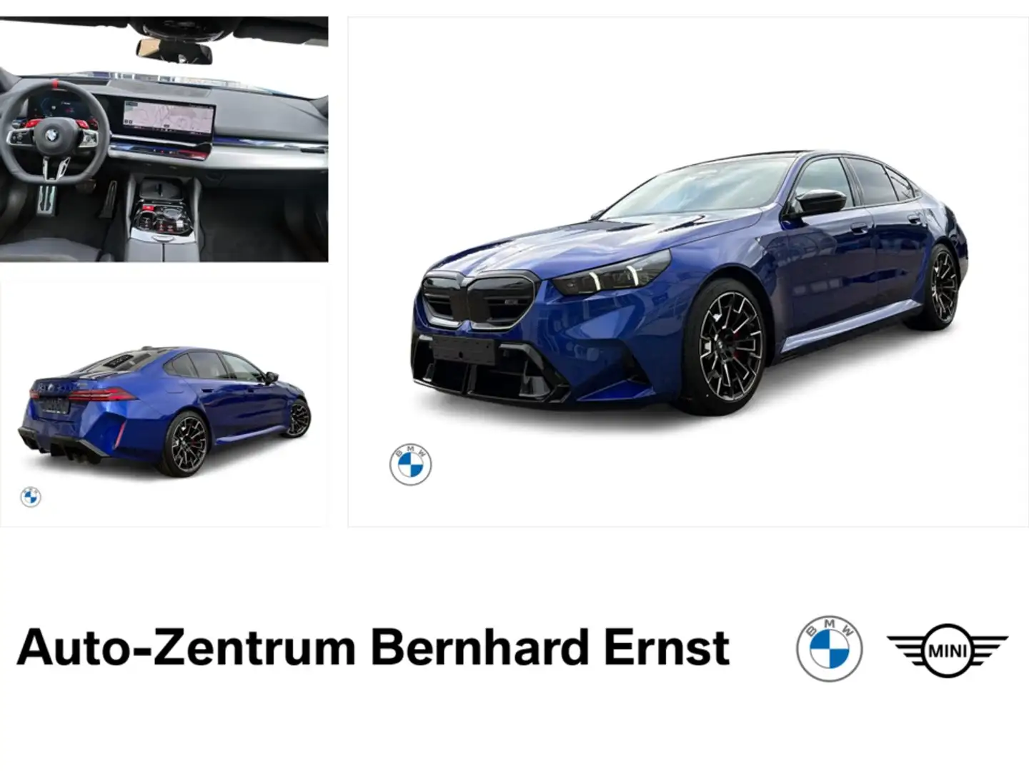 BMW M5 Plug-In Hybrid xDrive Navi Leder Tempom.aktiv Pano Blau - 1
