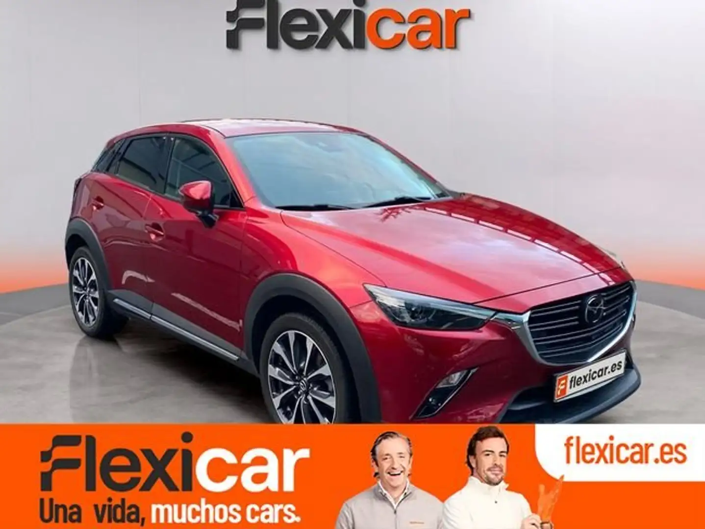 Mazda CX-3 2.0 Skyactiv-G Zenith 2WD Aut. 89kW Rojo - 1