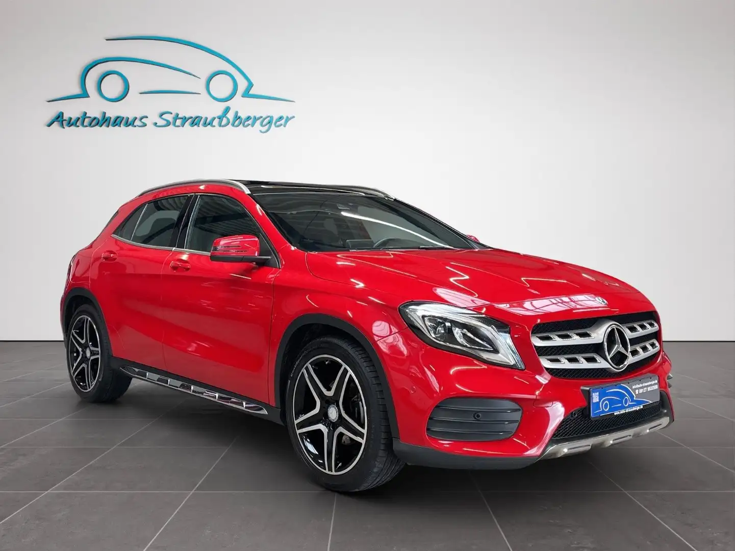 Mercedes-Benz GLA 200 GLA-Klasse GLA 200, Pano, SHZ, RFK, Navi Rood - 2