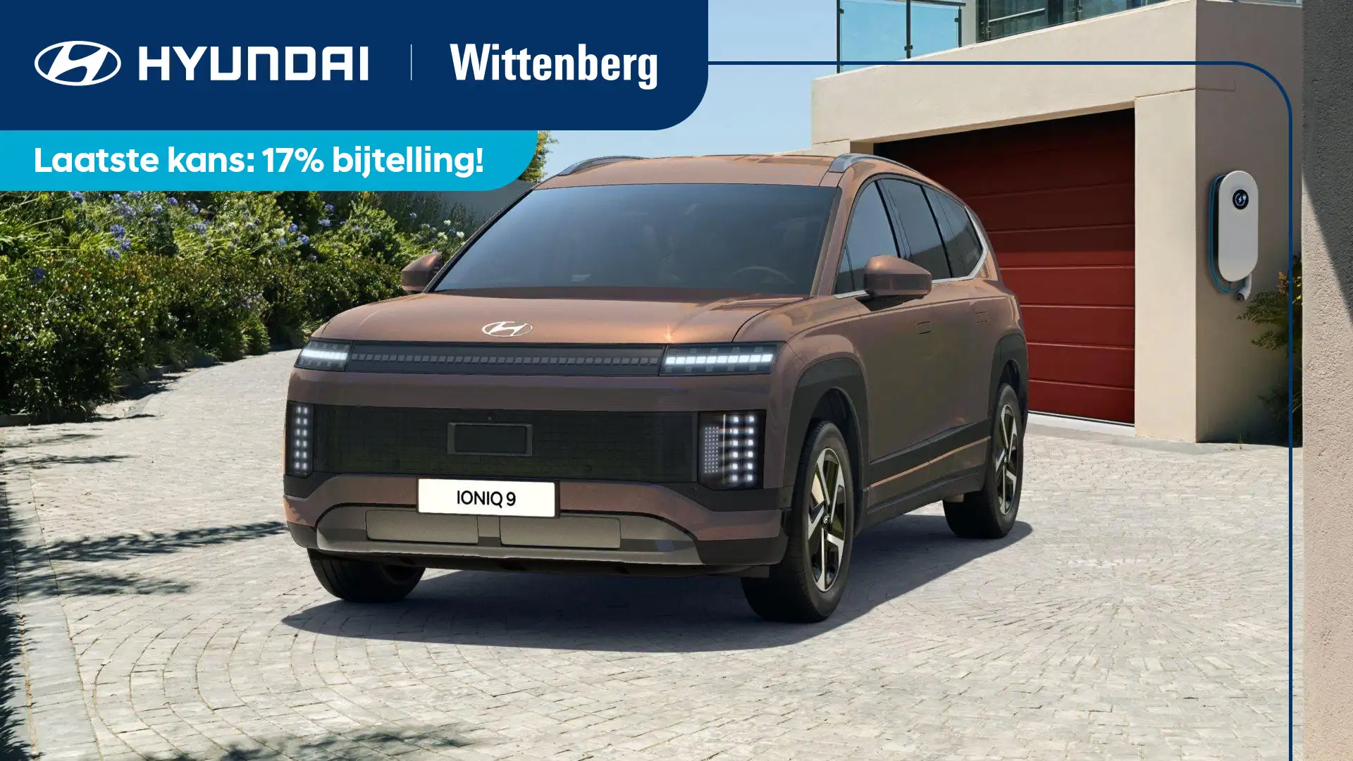 Hyundai IONIQ 9 Style 7p. 110.3 kWh | 620KM ACTIERADIUS | 7 ZITPLA Hnědá - 1