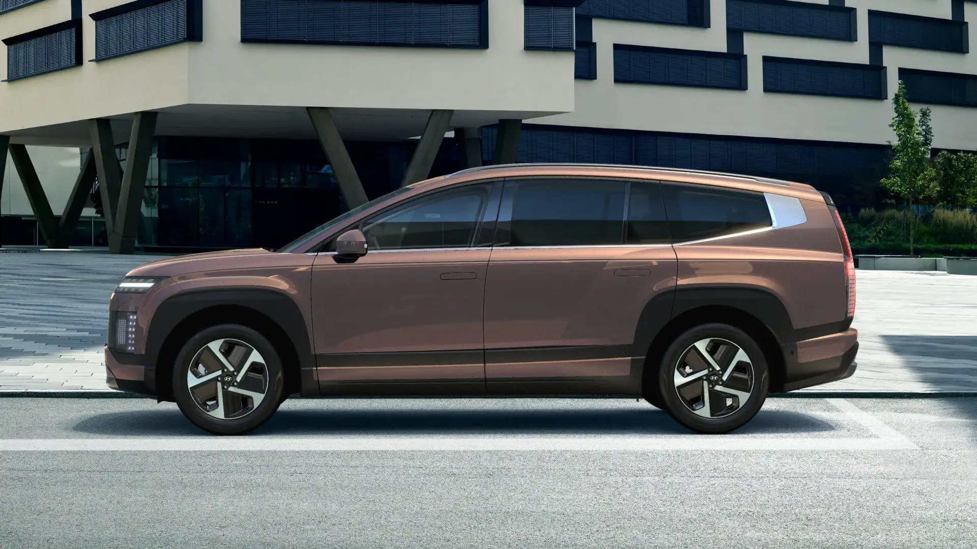 Hyundai IONIQ 9 Style 7p. 110.3 kWh | 620KM ACTIERADIUS | 7 ZITPLA Hnědá - 2