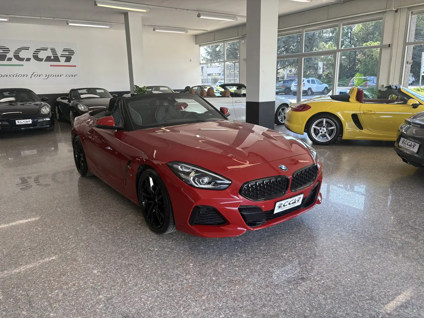 BMW Z4 sdrive 20i Msport auto Rouge - 2