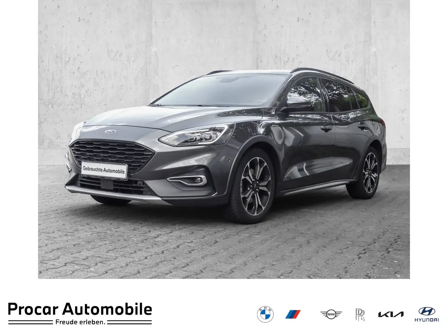 Ford Focus Turnier EcoBoost 1.5 ACC+RFK+NAVI+LED+B&O Gris - 1