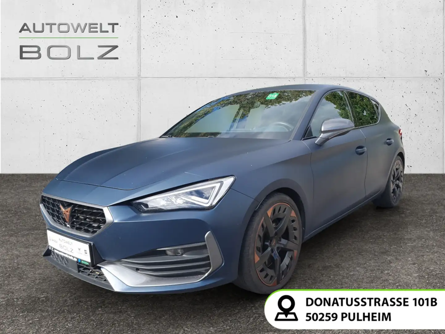 CUPRA Leon VZ 2.0 TSI Navi Leder 19 Zoll DigiCock Memo Blau - 1