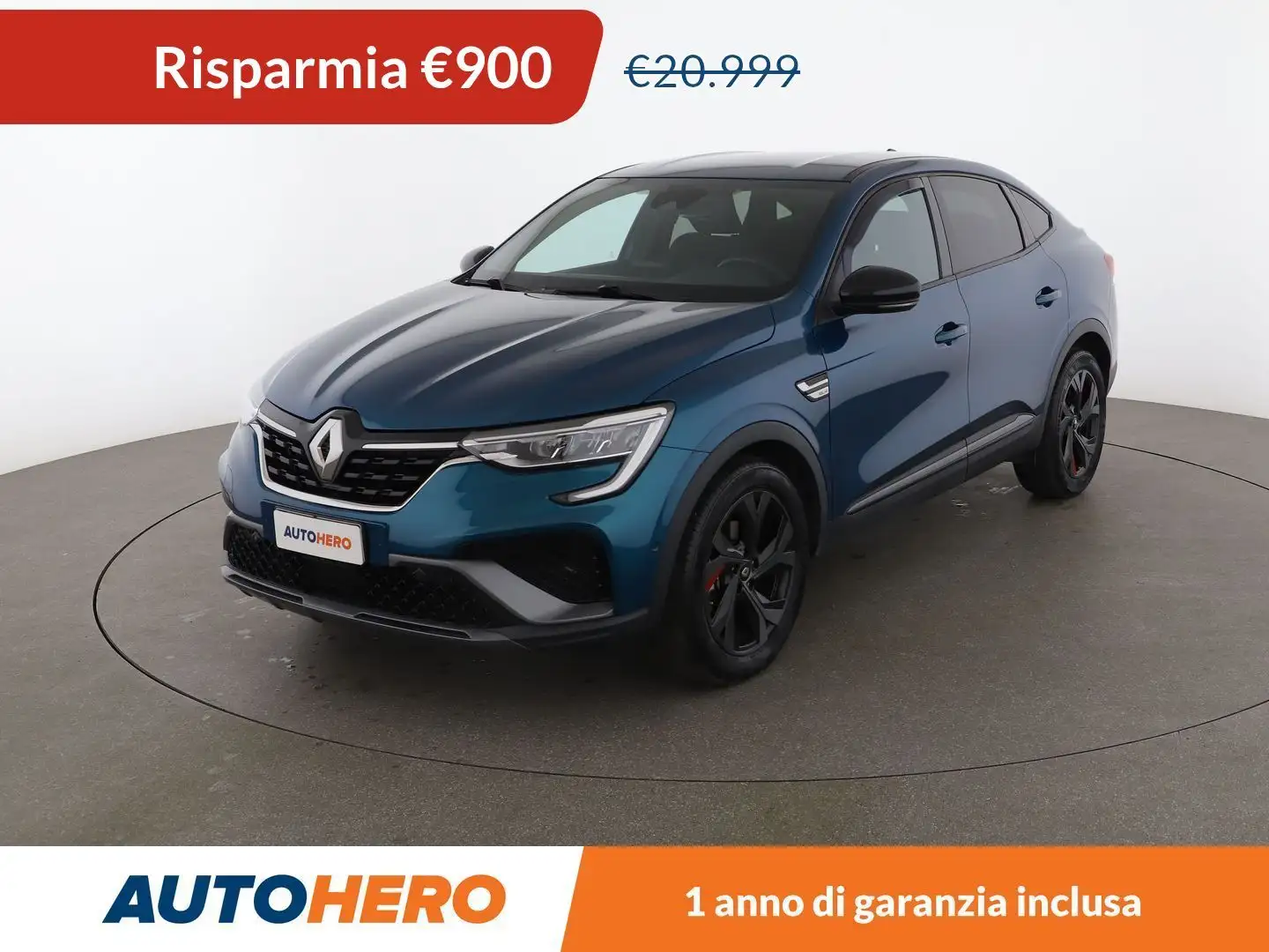 Renault Arkana 1.6 Hybrid E-Tech R.S. Line 145 CV FHEV Albastru - 1