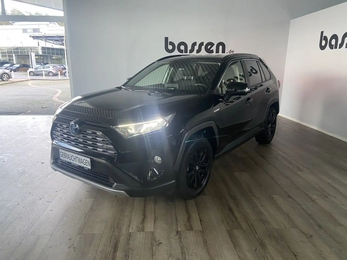 Toyota RAV 4 2.5 4x4 Hybrid Team Deutschland Schwarz - 2