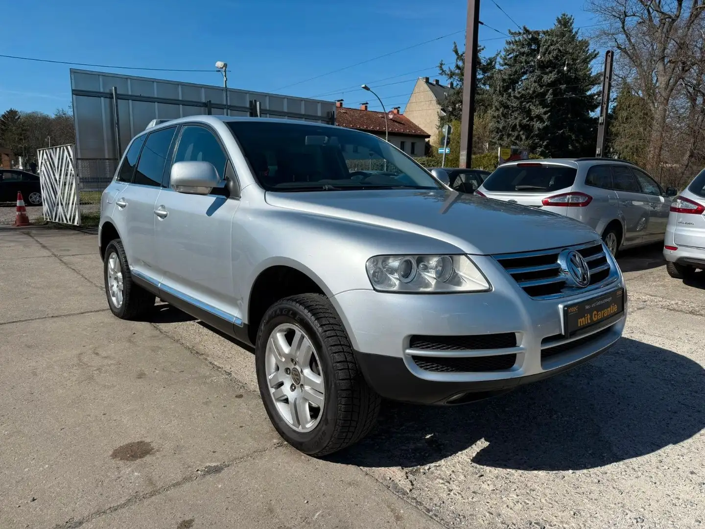 Volkswagen Touareg V6 TDI*LEDER*TUV NEU*TOP*AHK 3,5 t* Argento - 1