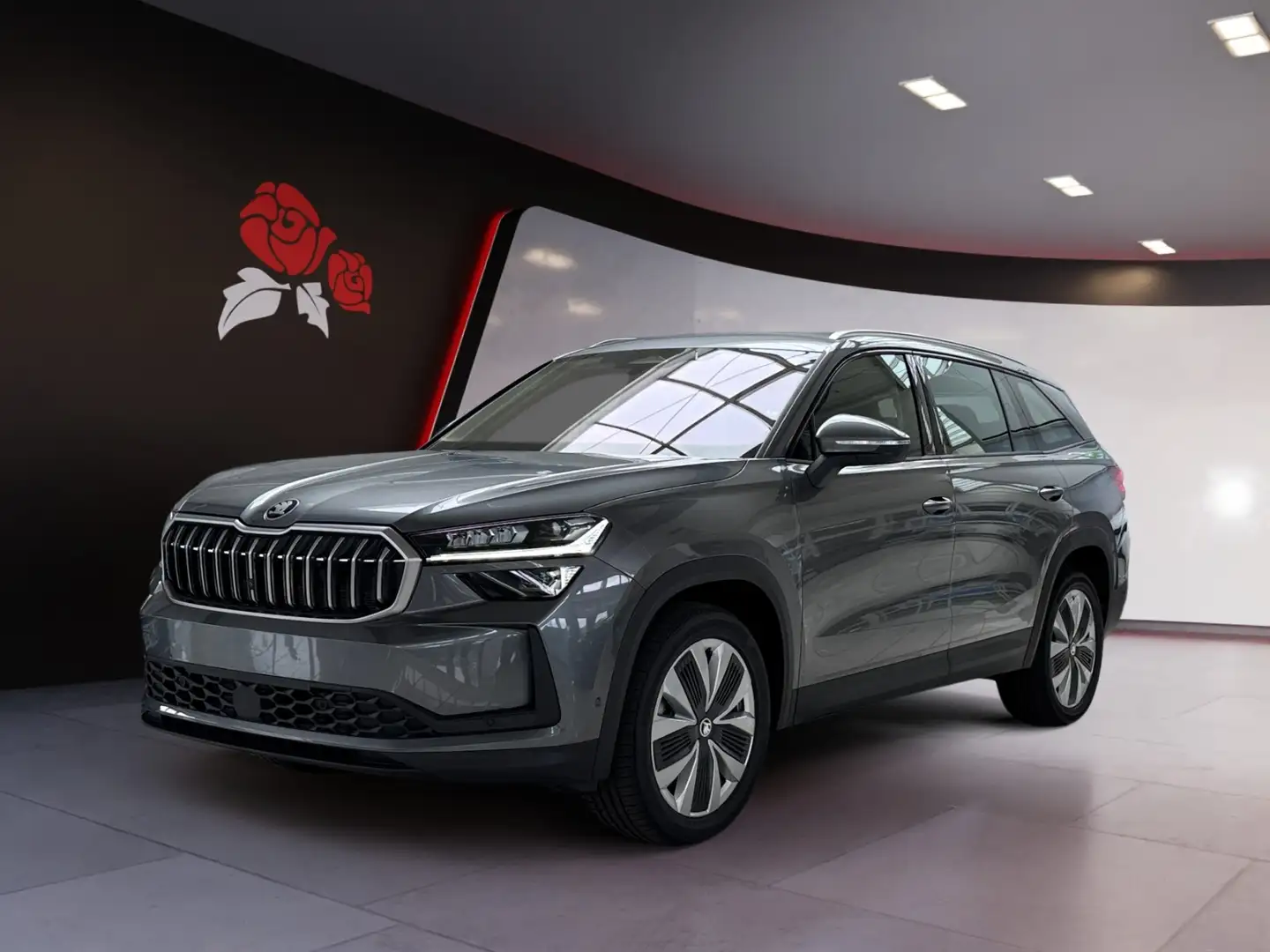 Skoda Kodiaq Selection 2.0 TDI 4x4 NAVI LED 7SITZ. AHK Grau - 2