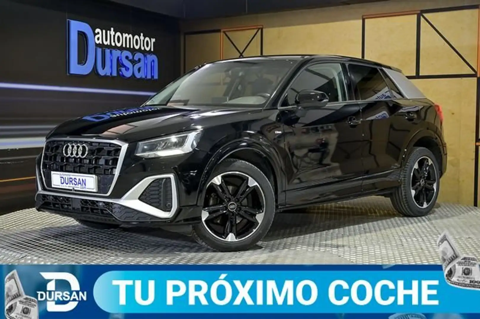 Audi Q2 30 TDI S line 85kW Negro - 1