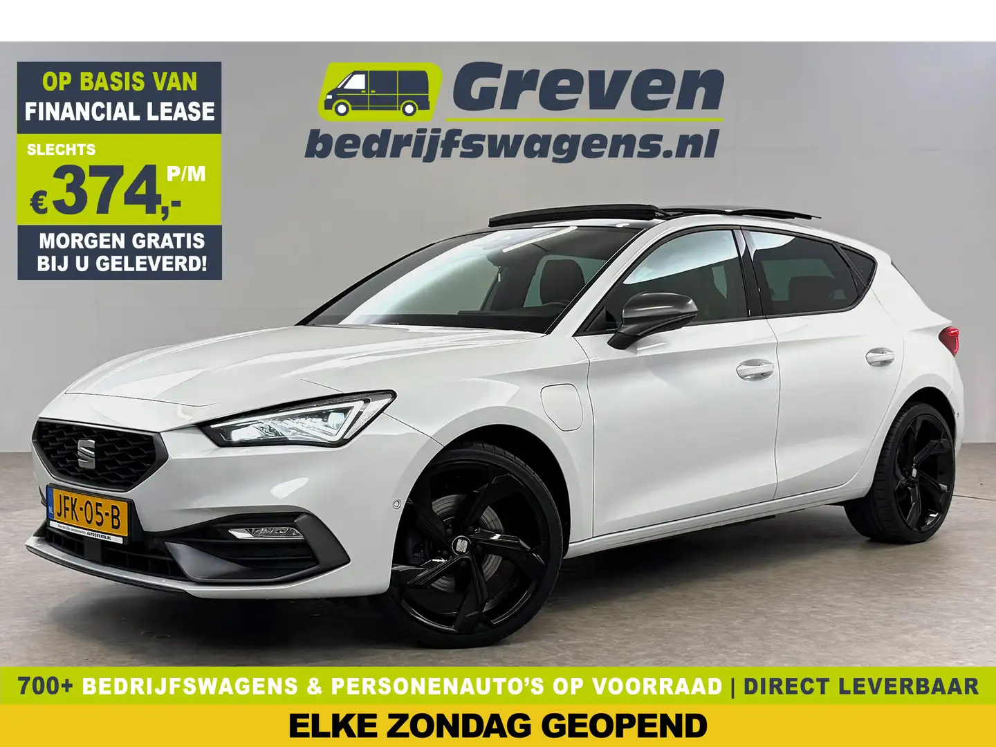 SEAT Leon 1.4 TSI eHybrid PHEV FR | Pano | Sfeerverl. | Memo Blanc - 1