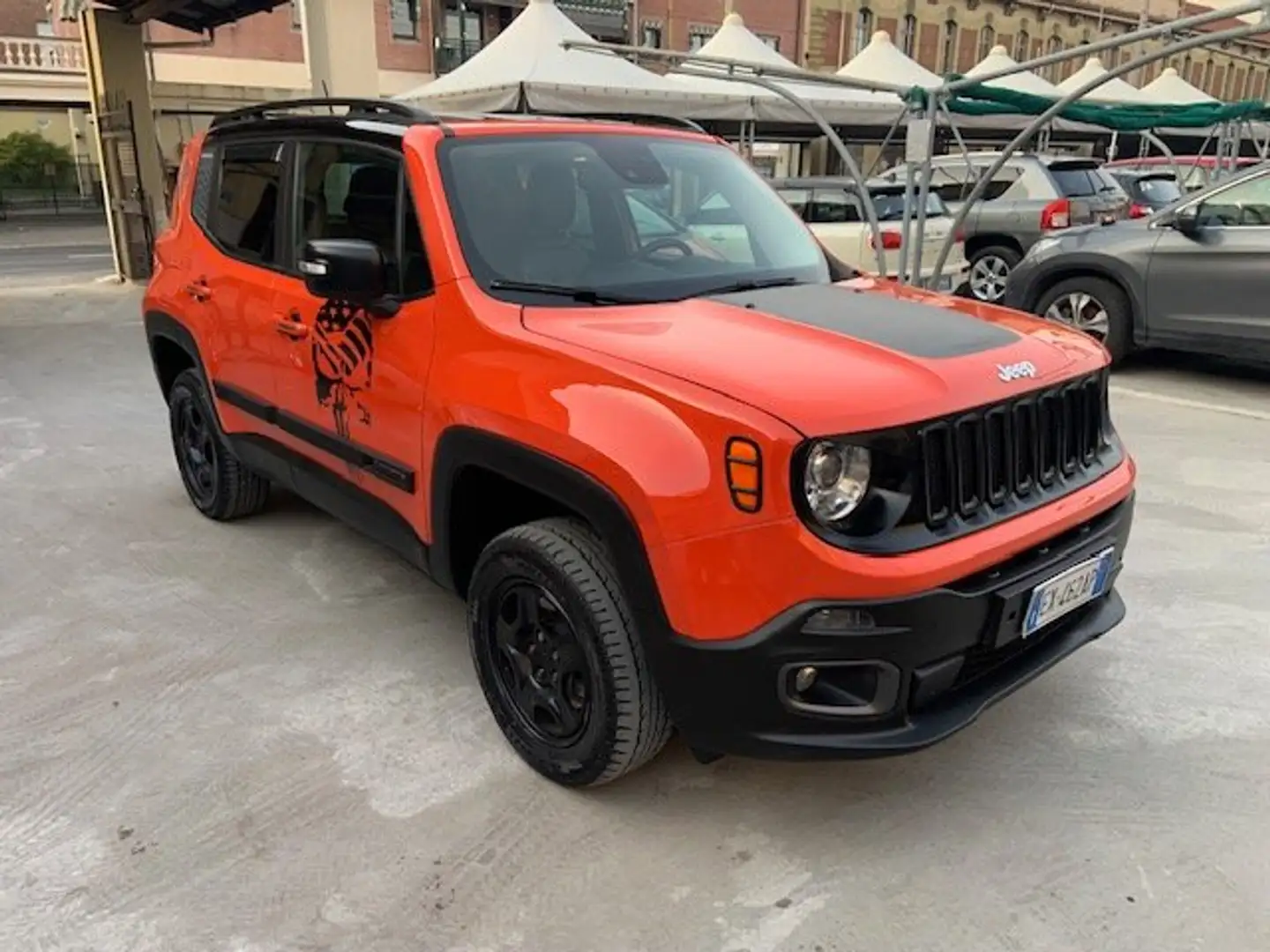 Jeep Renegade Renegade 2.0 mjt Limited 4wd 140cv E6 Arancione - 2