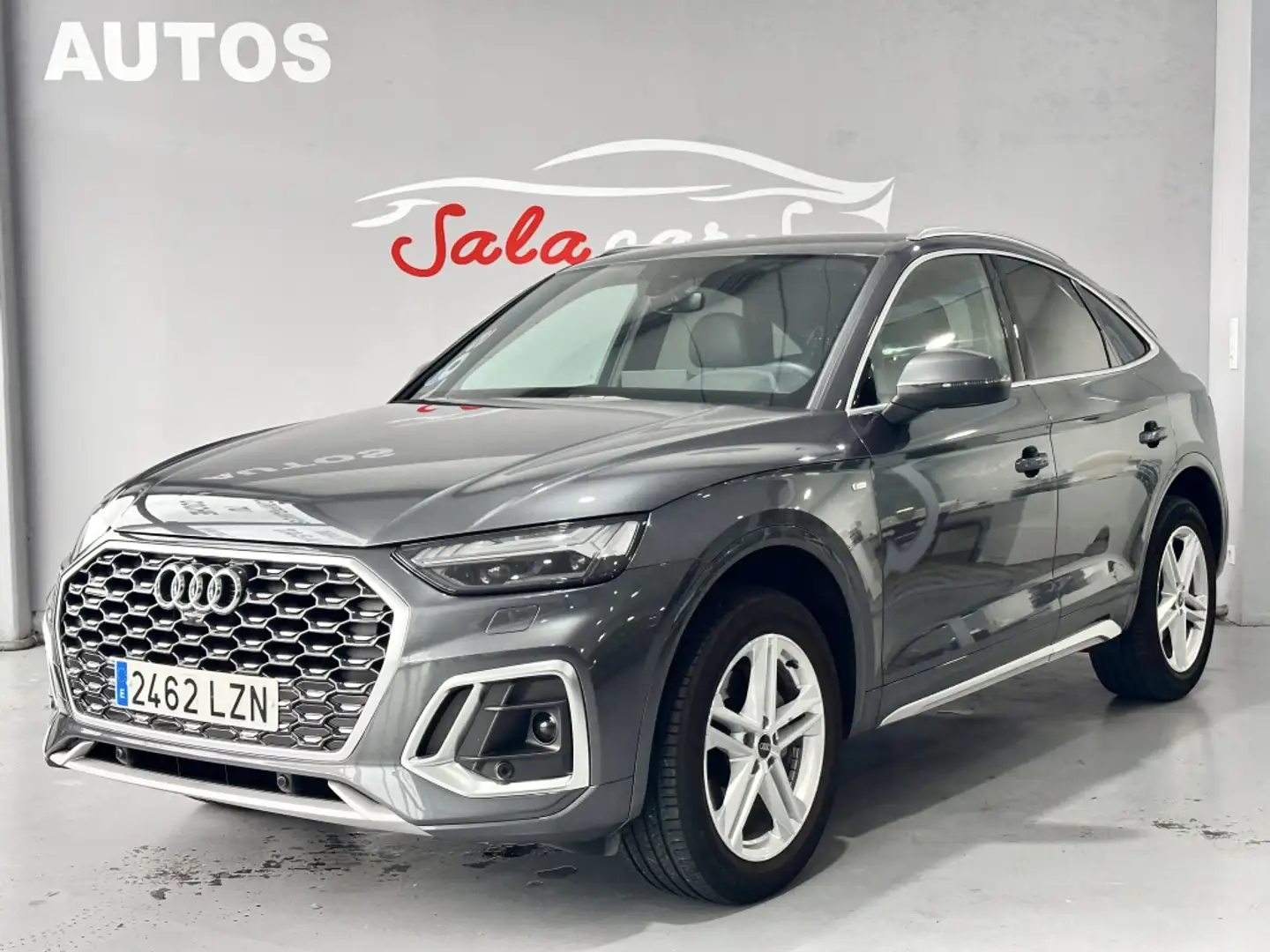 Audi Q5 Sportback 40 TDI quattro-ultra S line S tronic 150 Gris - 1