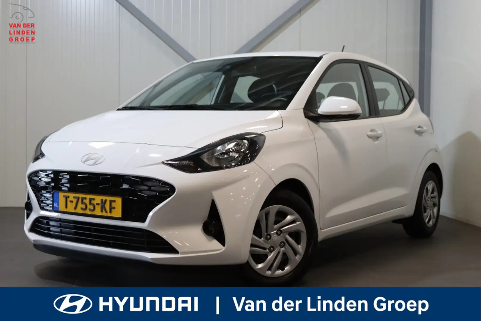 Hyundai i10 1.0 Comfort 5-zits!|Car-Play|Airco|Cruise-Controle Blanc - 1