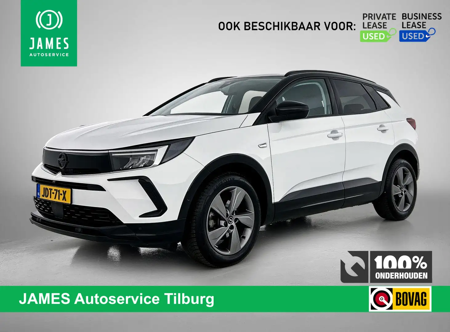 Opel Grandland 1.2 Turbo Level 4 CARPLAY | AD-CRUISE | NAVI | LED Blanc - 1