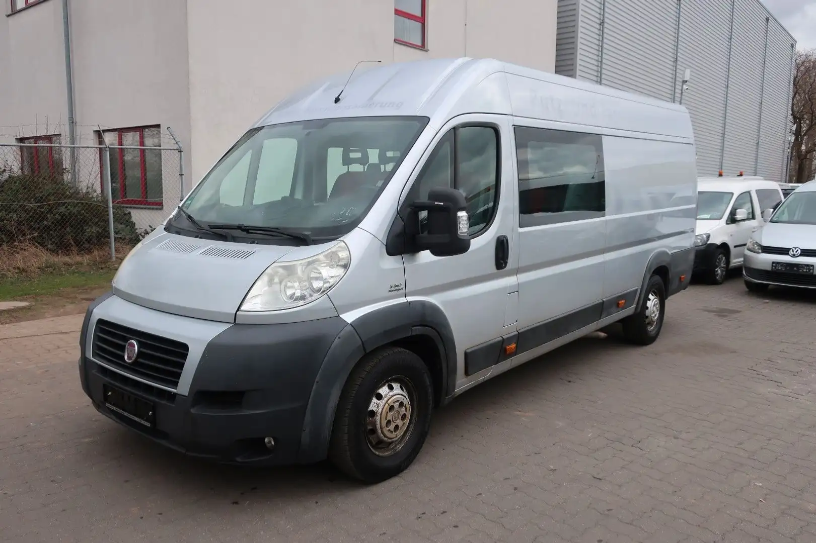 Fiat Ducato Maxi 35 130 L5 Klima AHK 6 Sitze Silber - 1