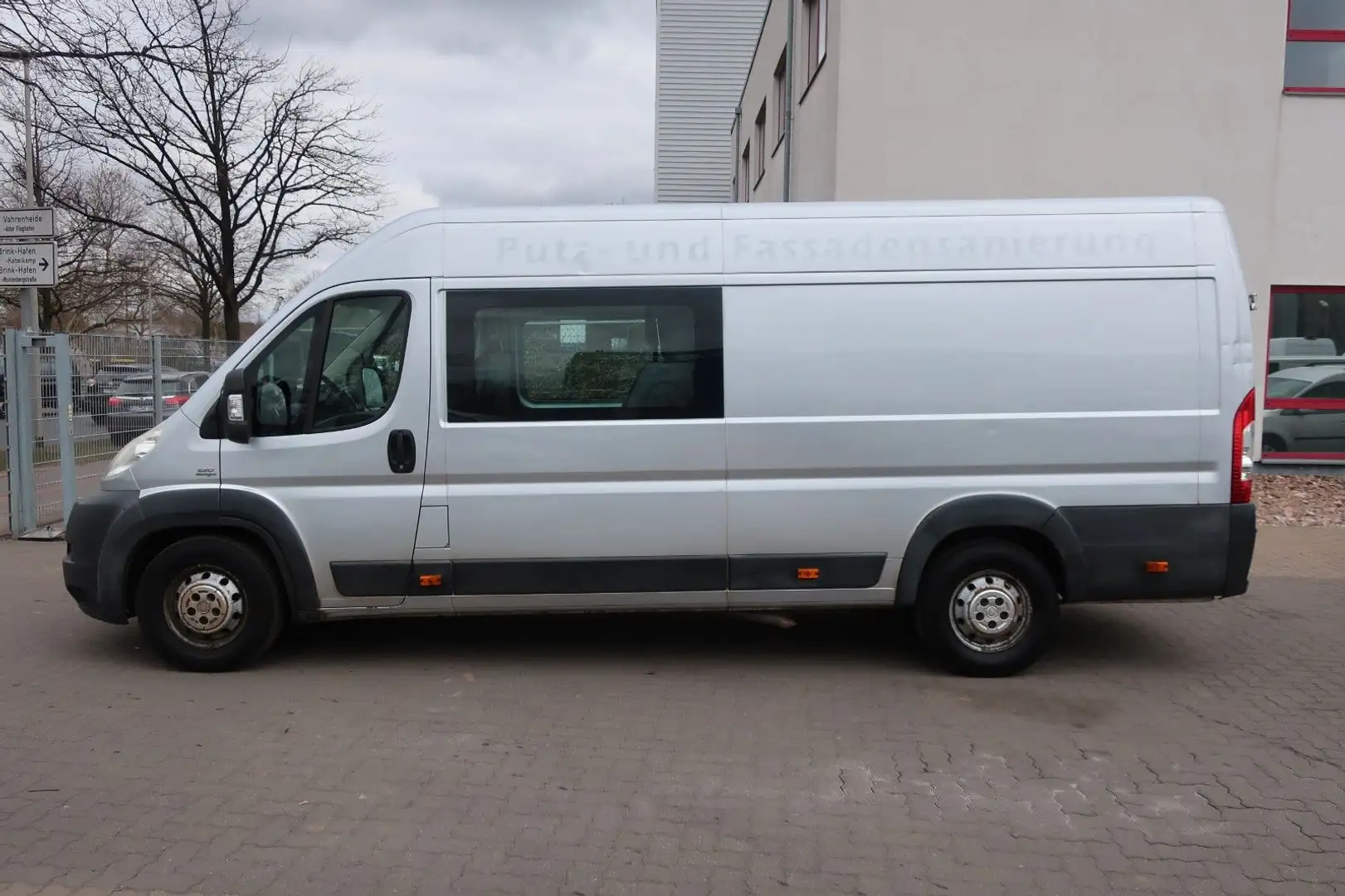 Fiat Ducato Maxi 35 130 L5 Klima AHK 6 Sitze Silber - 2