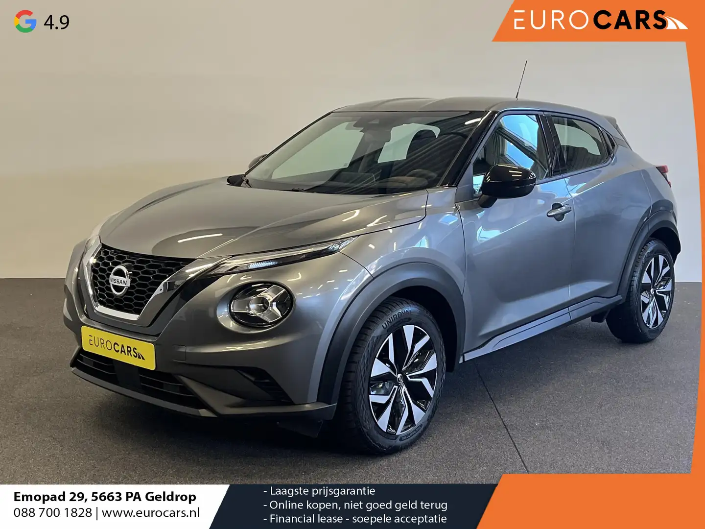 Nissan Juke 1.0 DIG-T Aut. Business Edition Navigatie Apple Ca Grau - 1