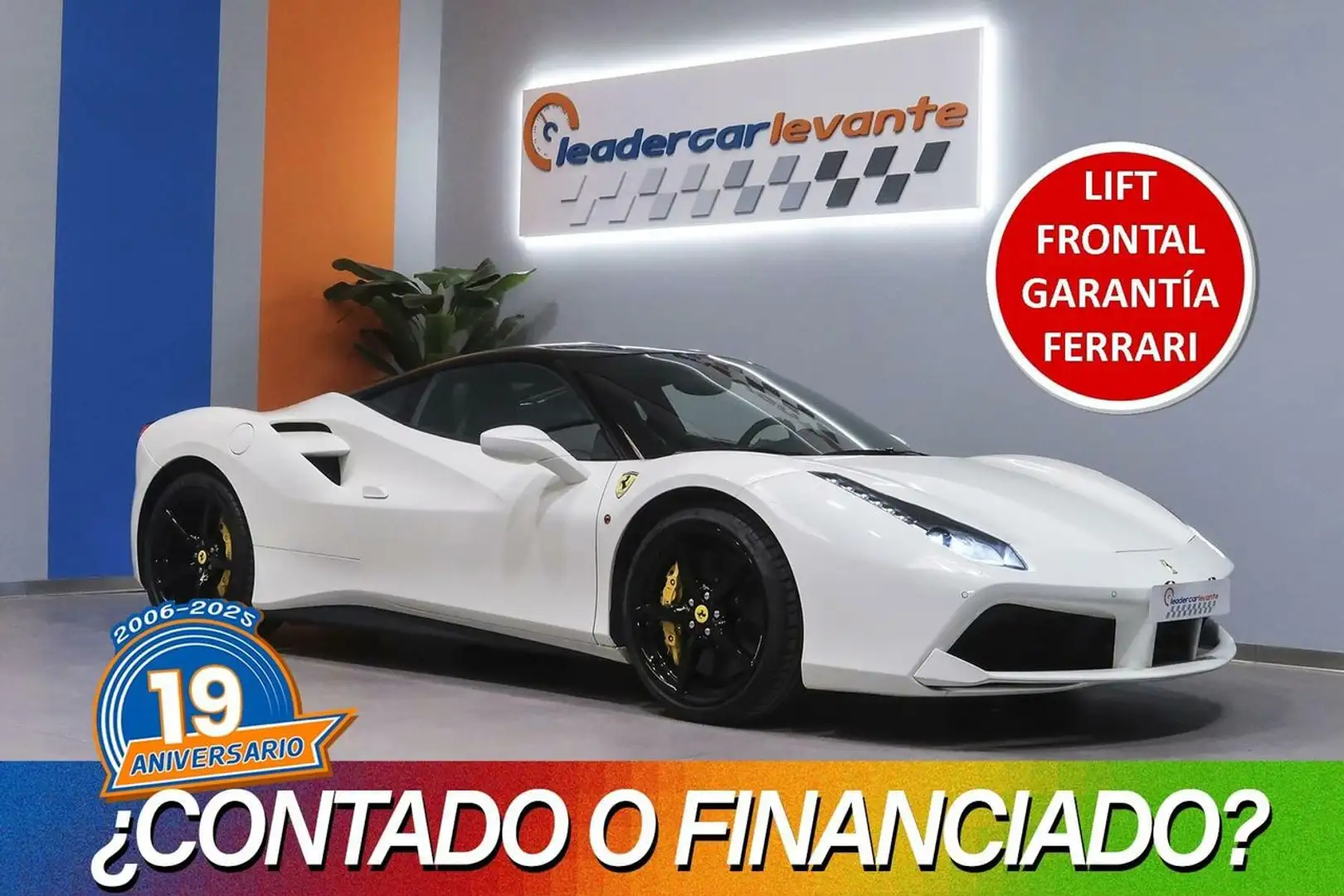 Ferrari 488 GTB DCT 670CV Blanc - 1