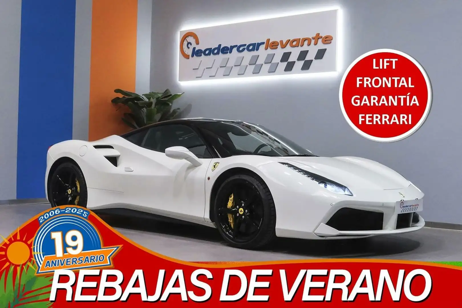 Ferrari 488 GTB DCT 670CV Alb - 1